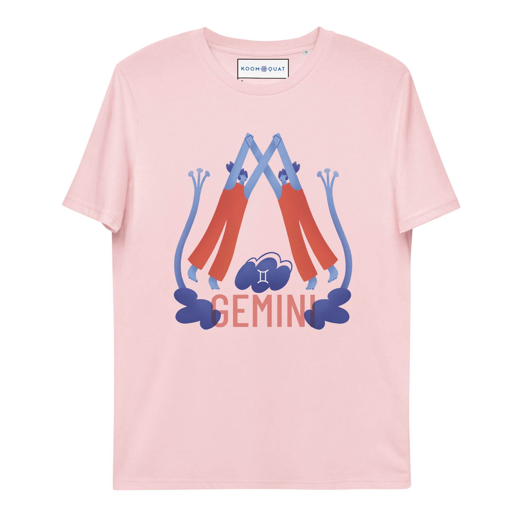 Gemini Unisex Organic Cotton T-Shirt - Raw Edition - 