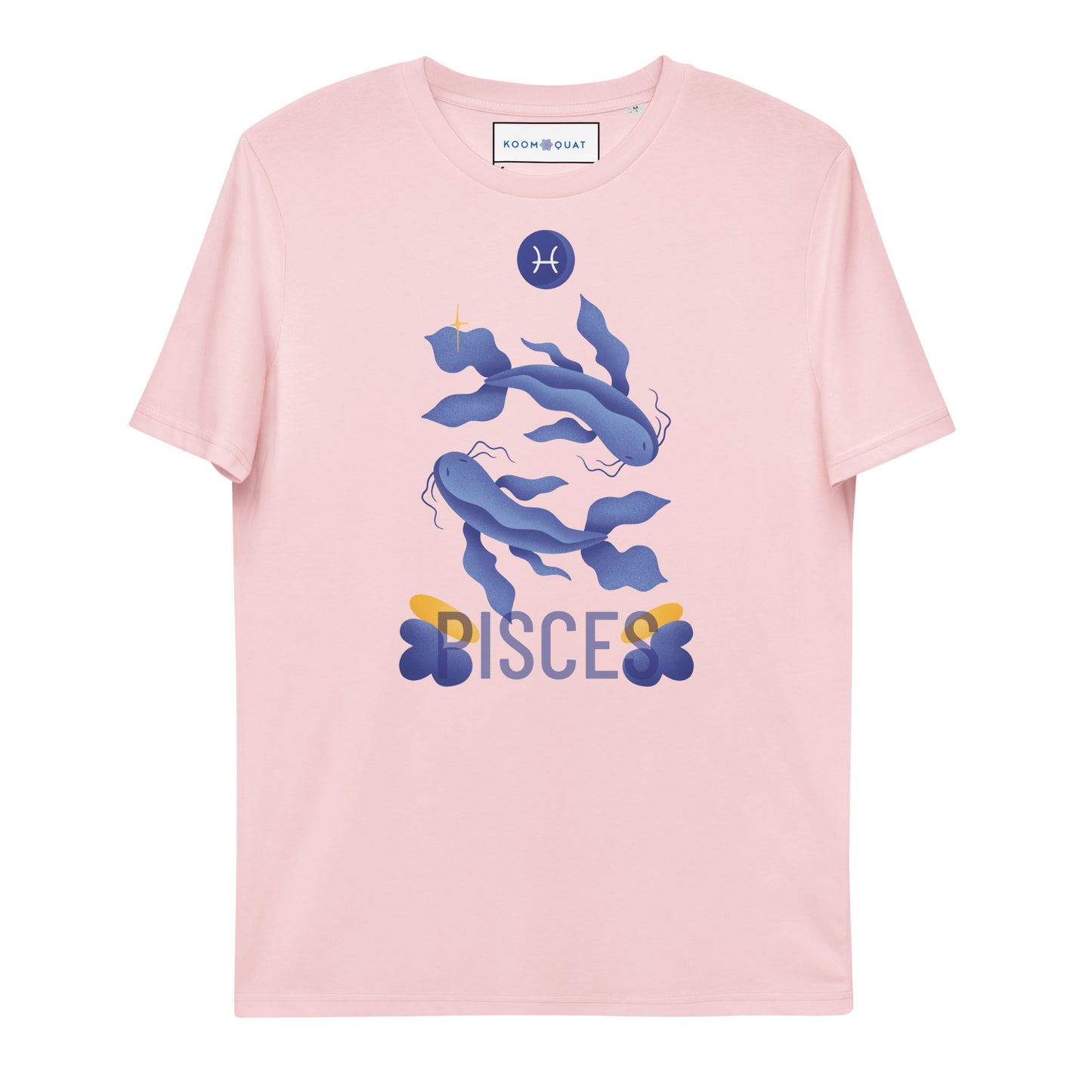 Pisces Unisex Organic Cotton T-Shirt - Raw Edition