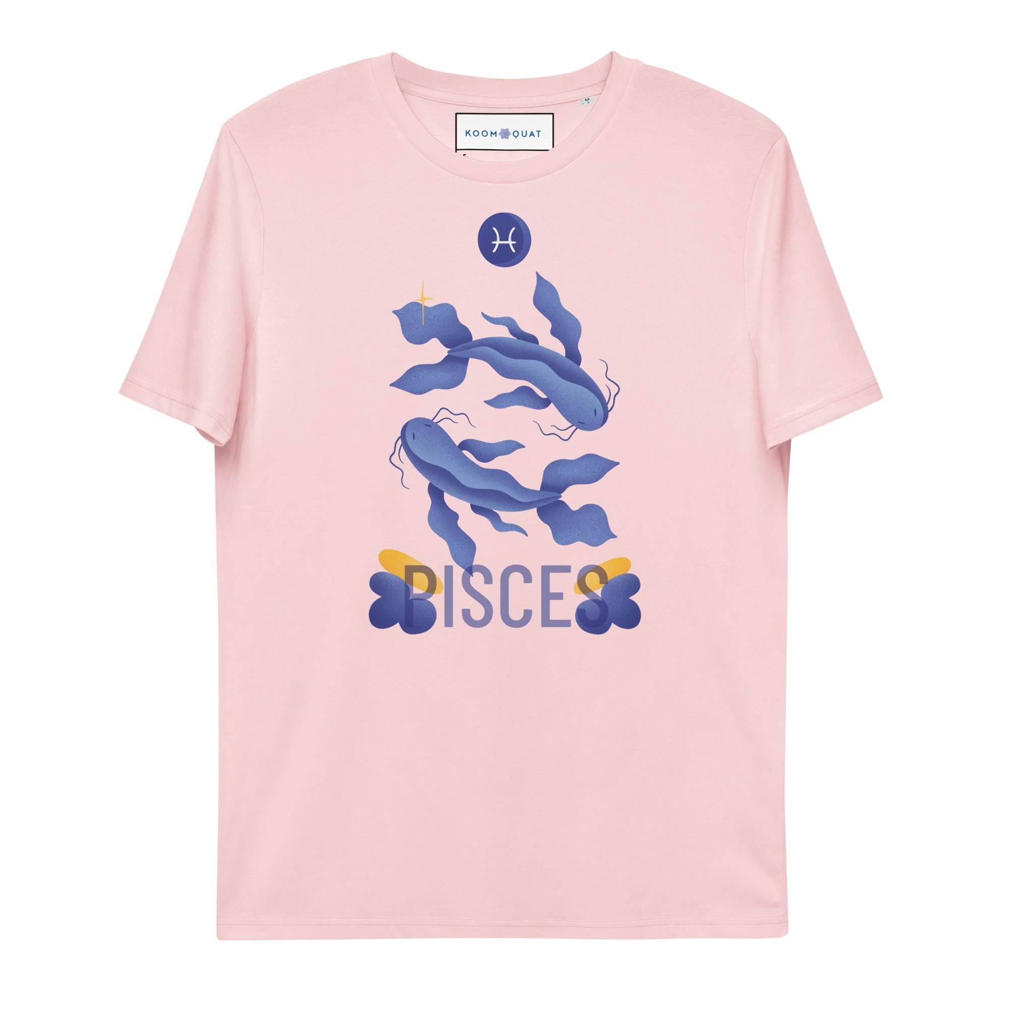 Pisces Unisex Organic Cotton T-Shirt - Raw Edition - 