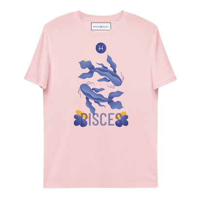 Pisces Unisex Organic Cotton T-Shirt - Raw Edition