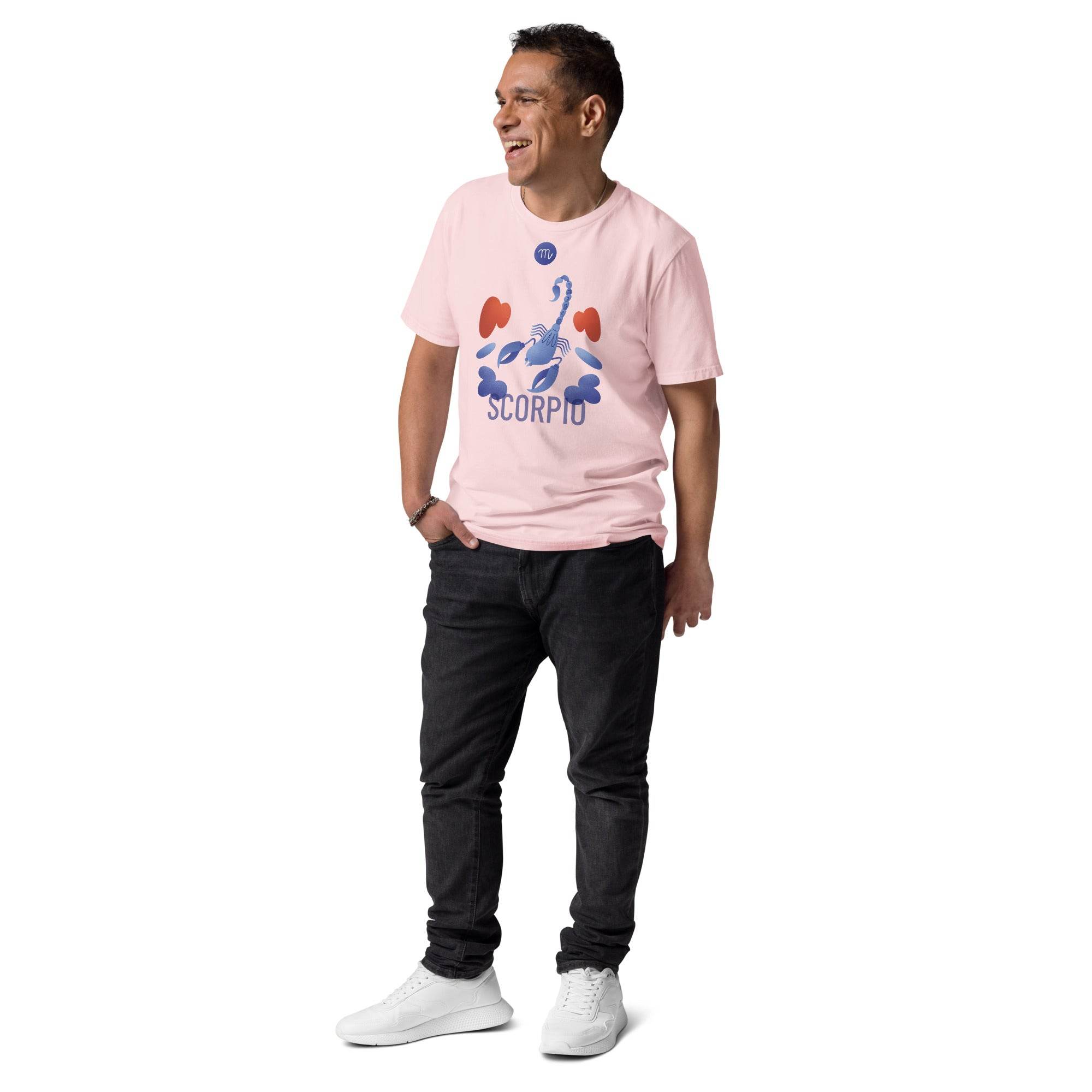Scorpio Unisex Organic Cotton T-Shirt - Raw Edition - 