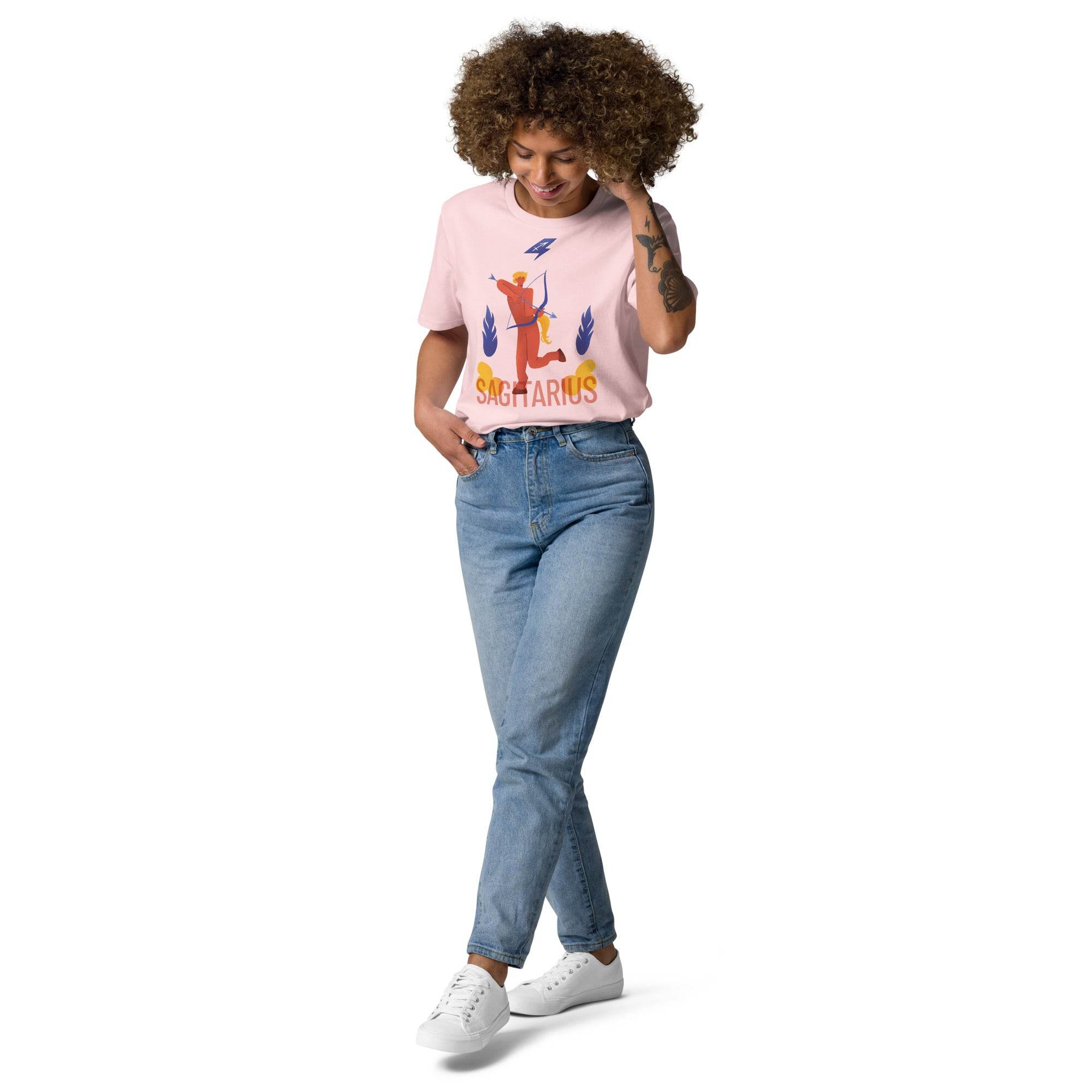 Sagittarius Unisex Organic Cotton T-Shirt - Raw Edition - 
