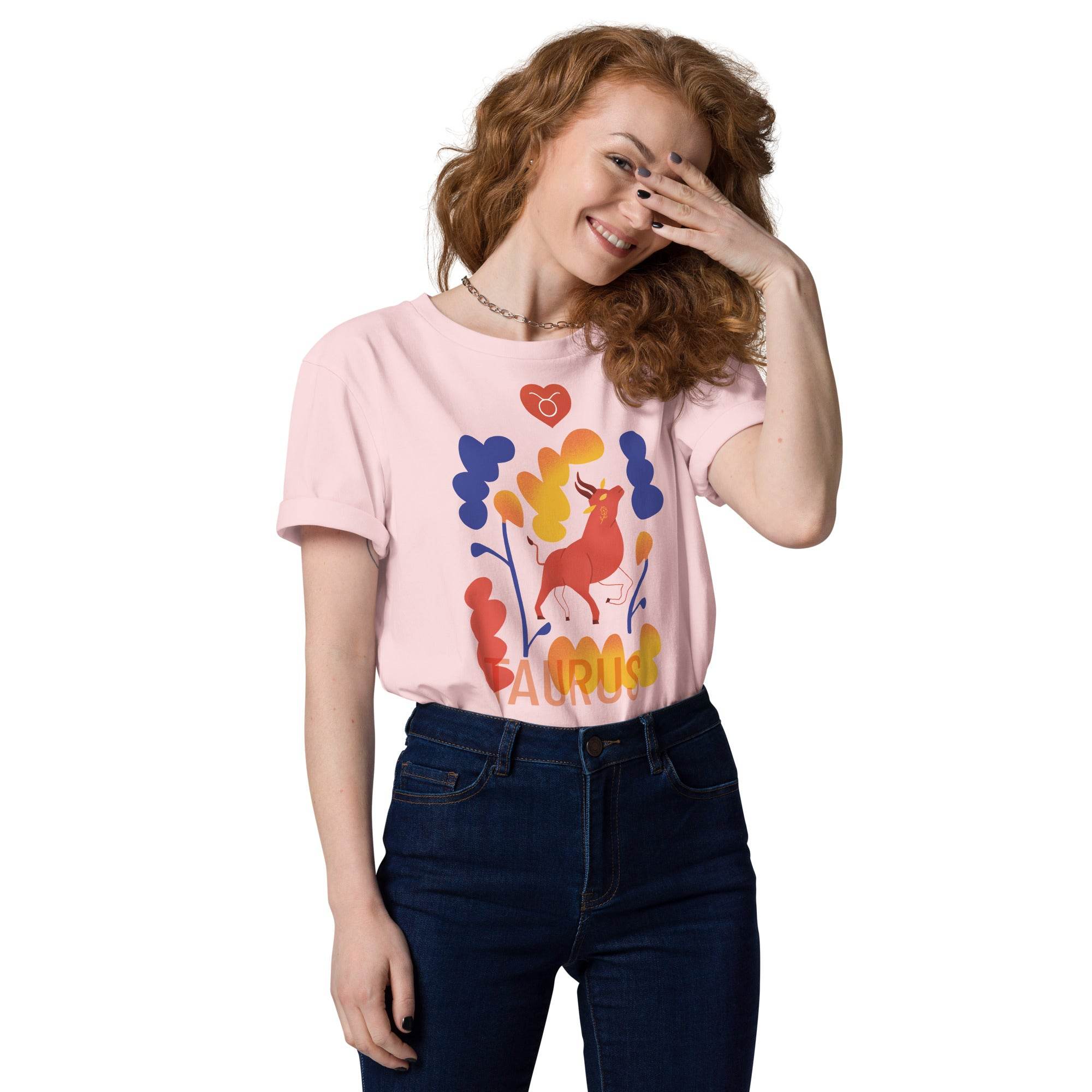 TAURUS Unisex Organic Cotton T-Shirt Raw - 