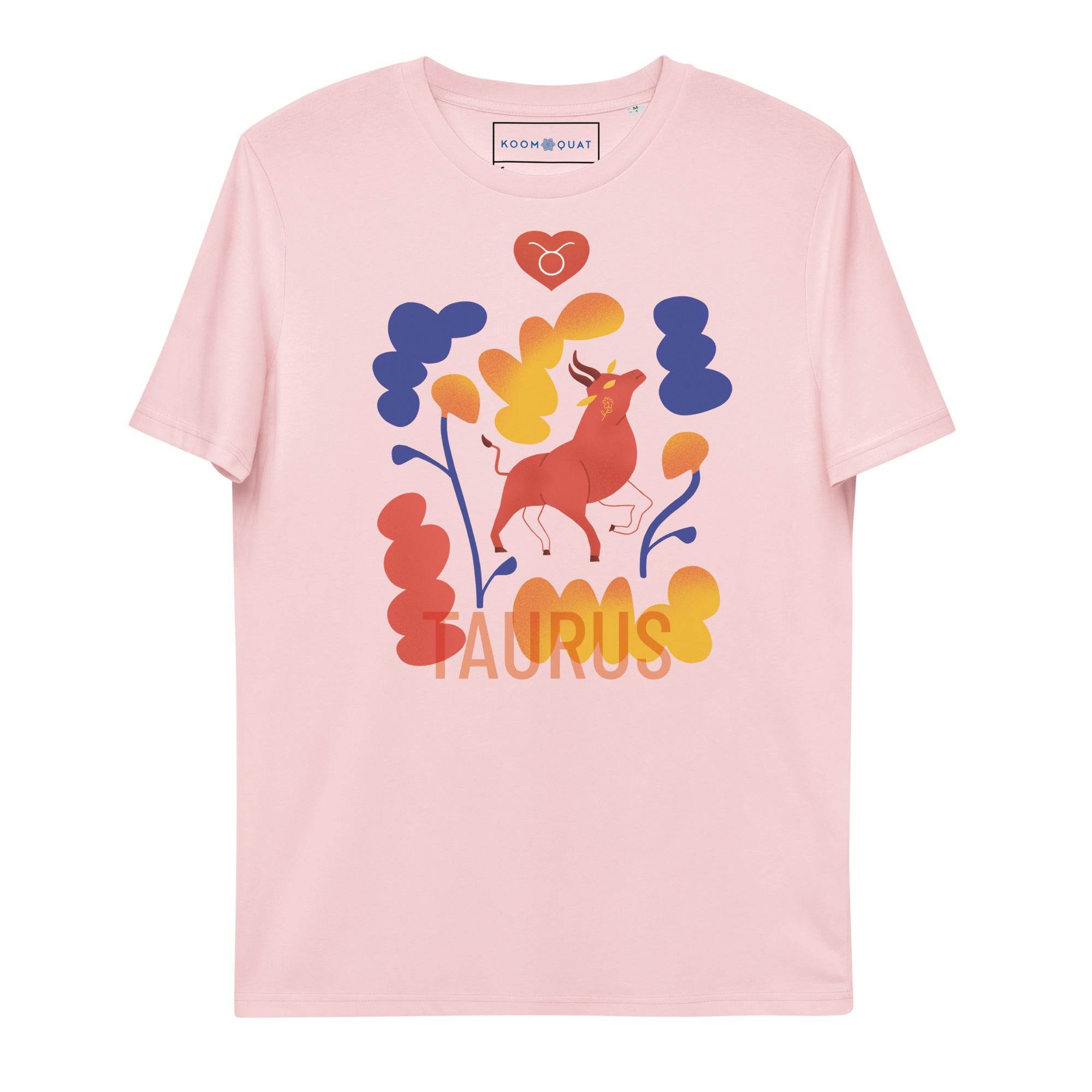 TAURUS Unisex Organic Cotton T-Shirt Raw - 