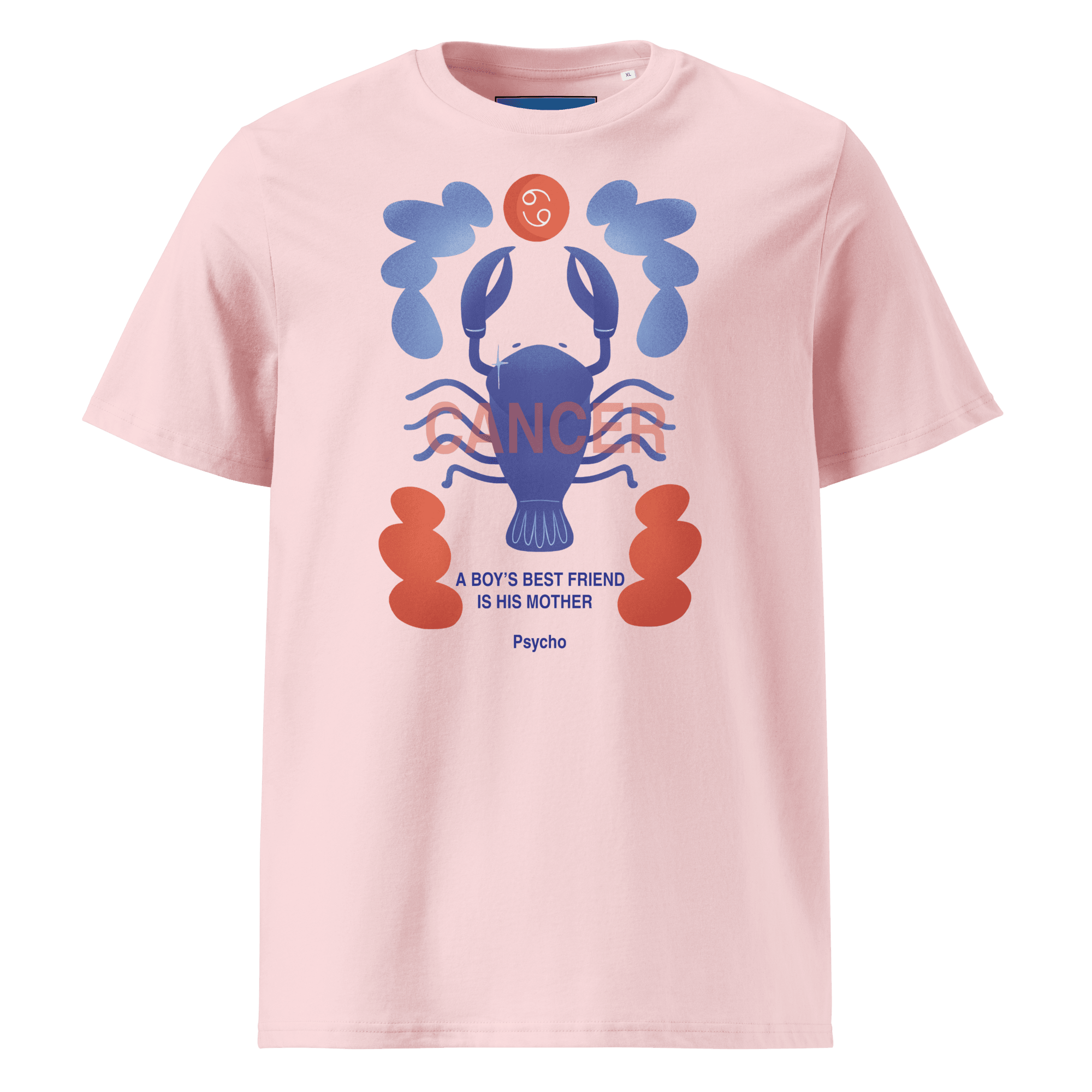 Cancer Unisex Organic Cotton T-Shirt - Psycho Edition - 