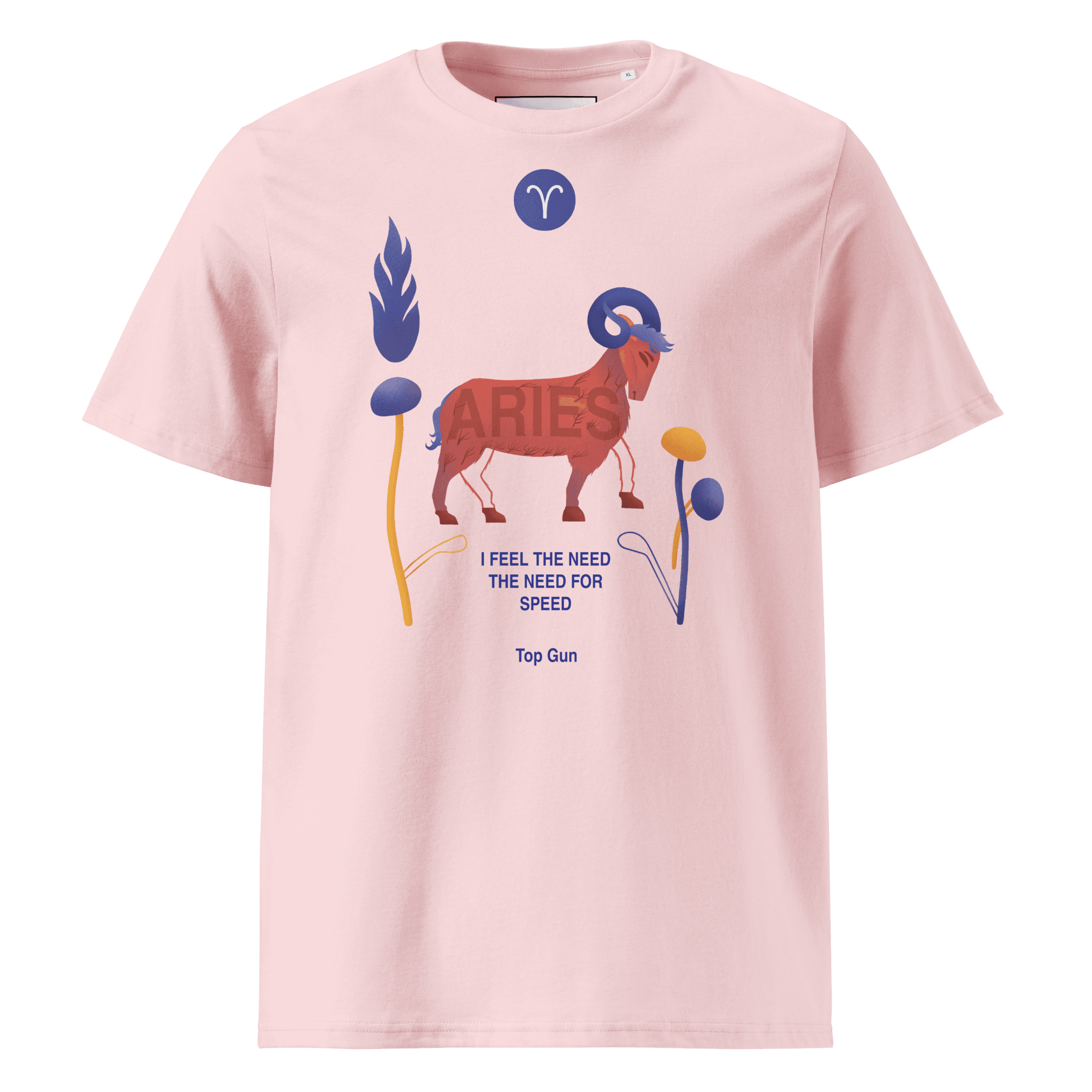 ARIES Unisex Organic Cotton T-Shirt Top Gun - Edition - 