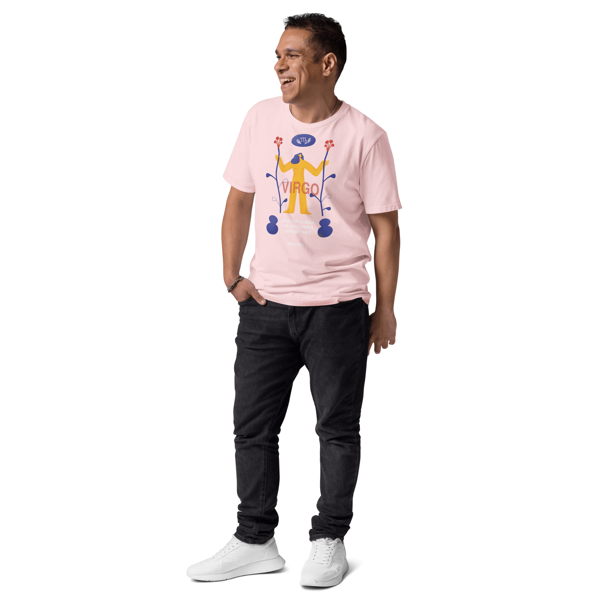 VIRGO Unisex organic cotton t-shirt Steve Jobs Edition - 