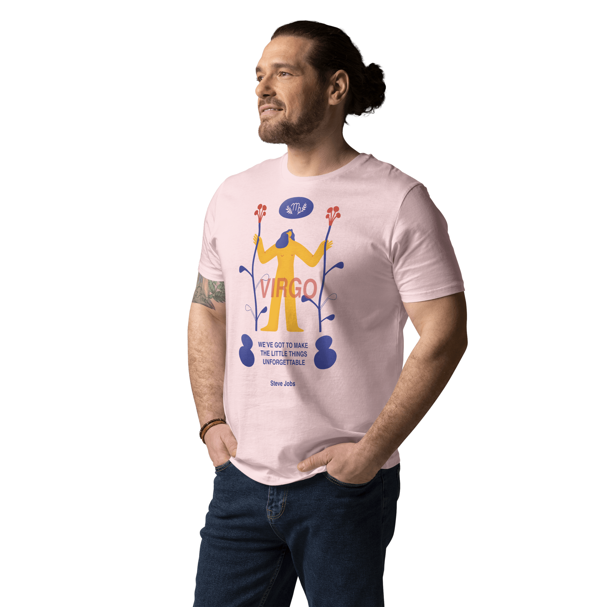 VIRGO Unisex organic cotton t-shirt Steve Jobs Edition - 