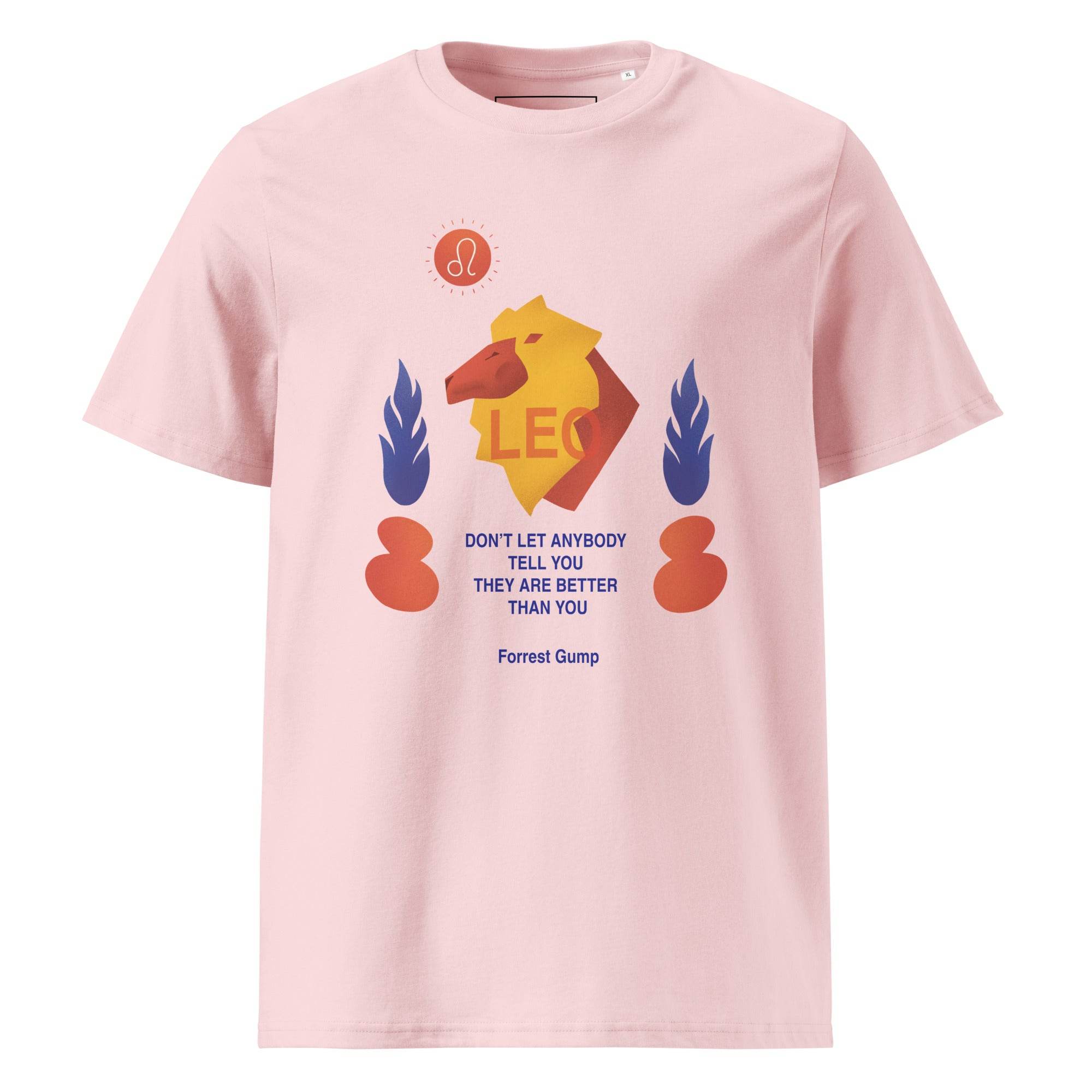 Leo Unisex Organic Cotton T-Shirt - Forrest Gump Edition - 