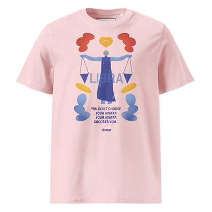 Libra Unisex Organic Cotton T-Shirt - Avatar Edition