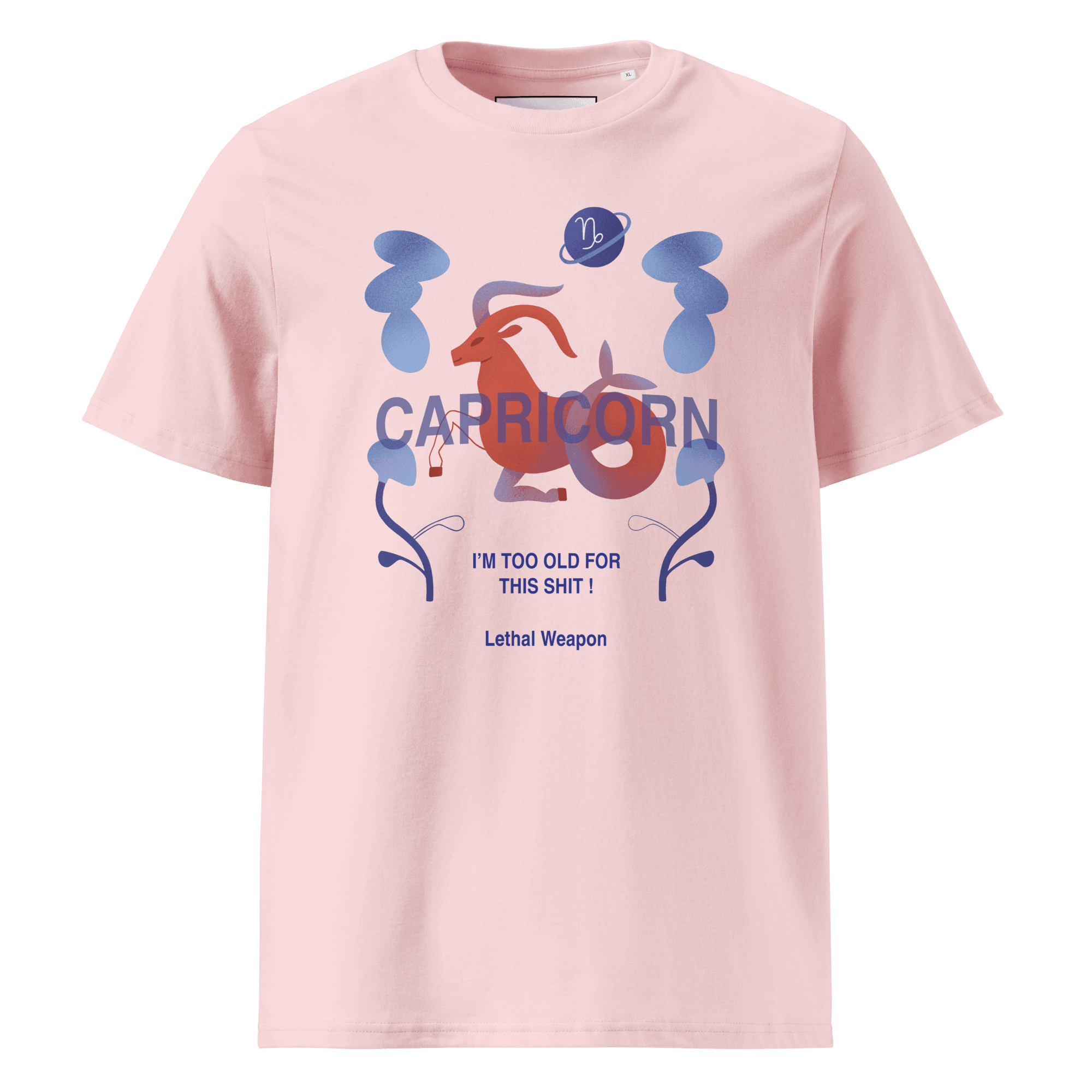 Capricorn Unisex Organic Cotton T-Shirt - Lethal Weapon Edition - 