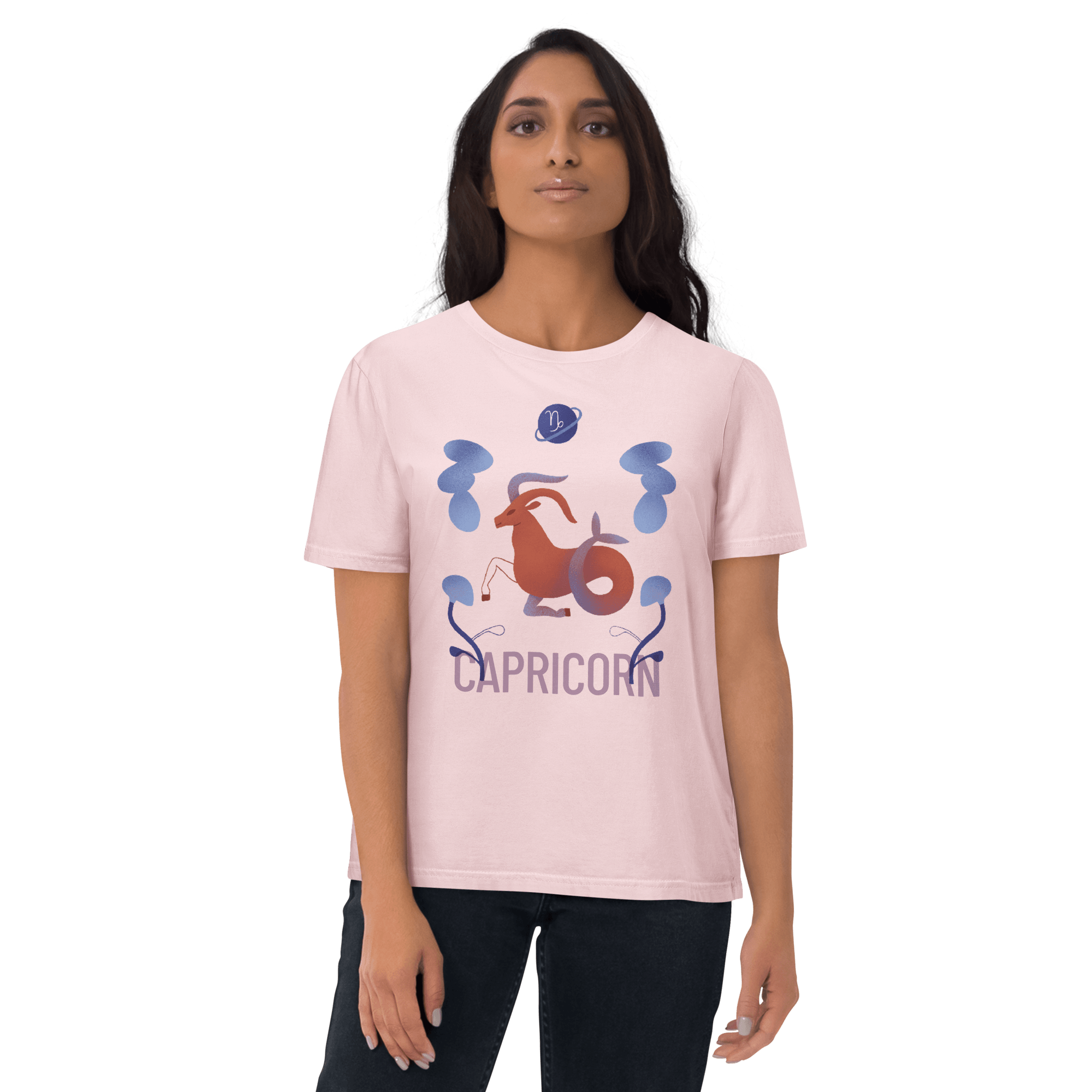 Capricorn Unisex Organic Cotton T-Shirt - Raw Edition - 