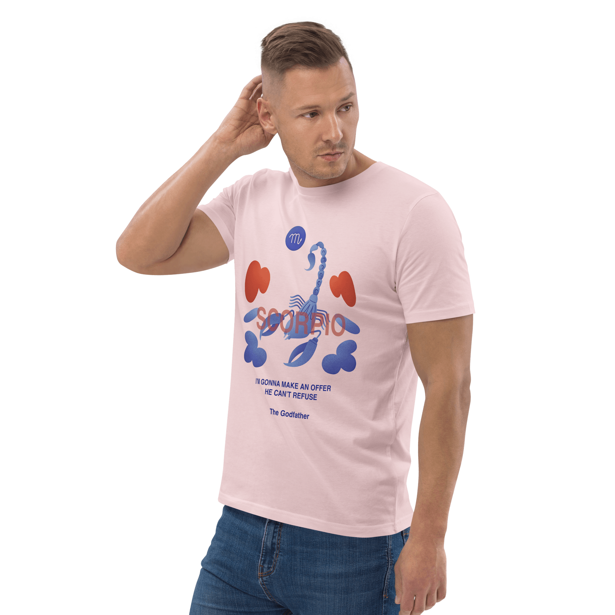 SCORPIO Unisex organic cotton t-shirt Godfather B - 