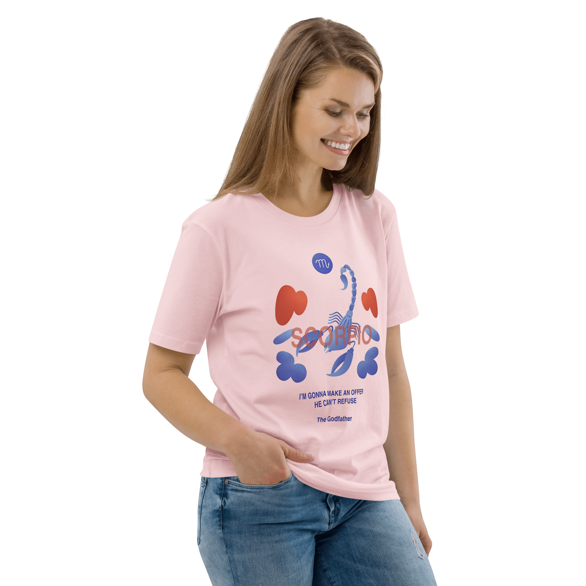 SCORPIO Unisex organic cotton t-shirt Godfather B - 