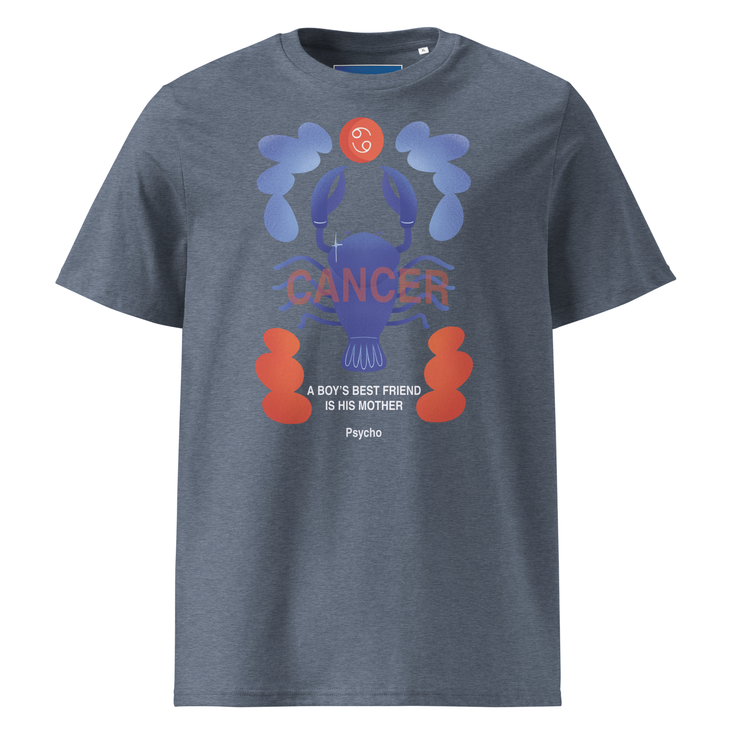 Cancer Unisex Organic Cotton T-Shirt - Psycho Edition