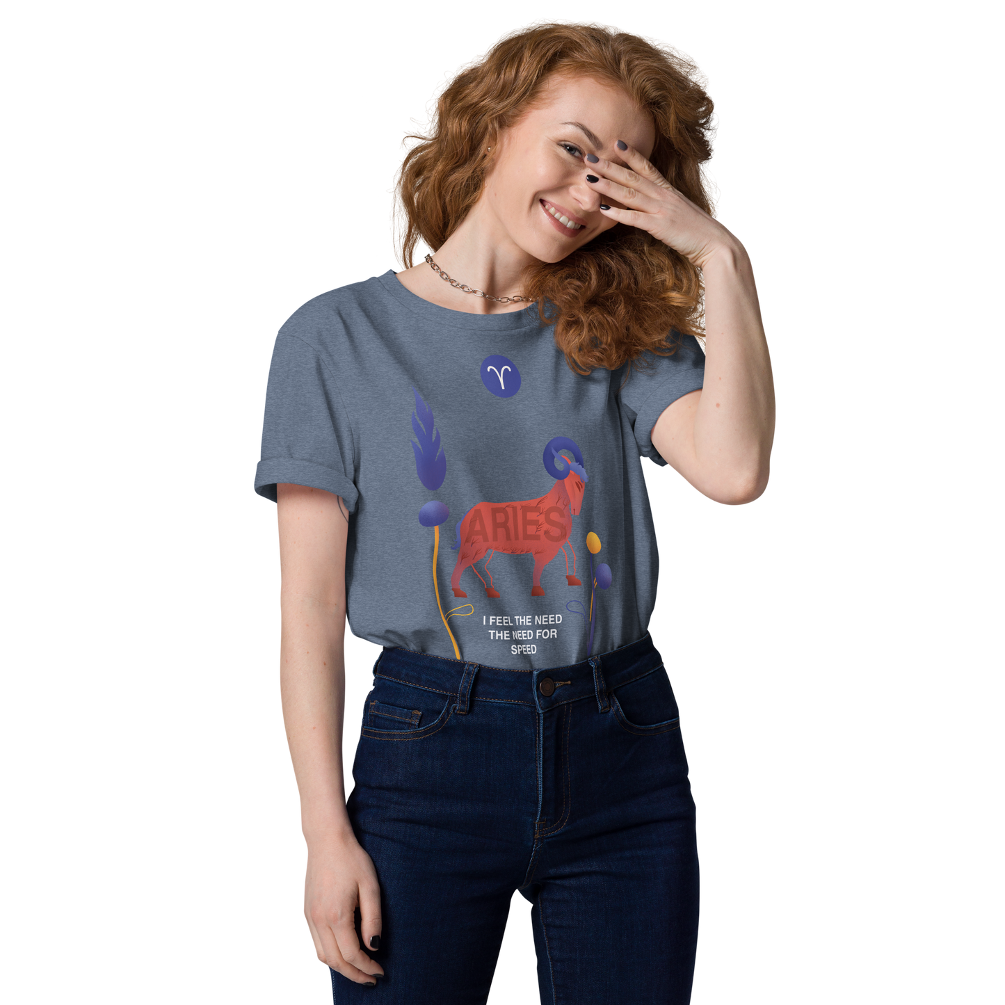 ARIES Unisex Organic Cotton T-Shirt Top Gun - Edition