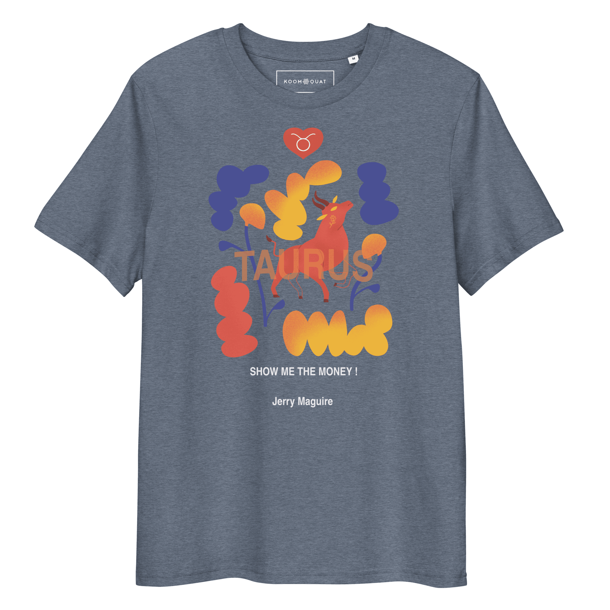 Taurus Unisex organic cotton t-shirt Jerry Maguire Edition - 