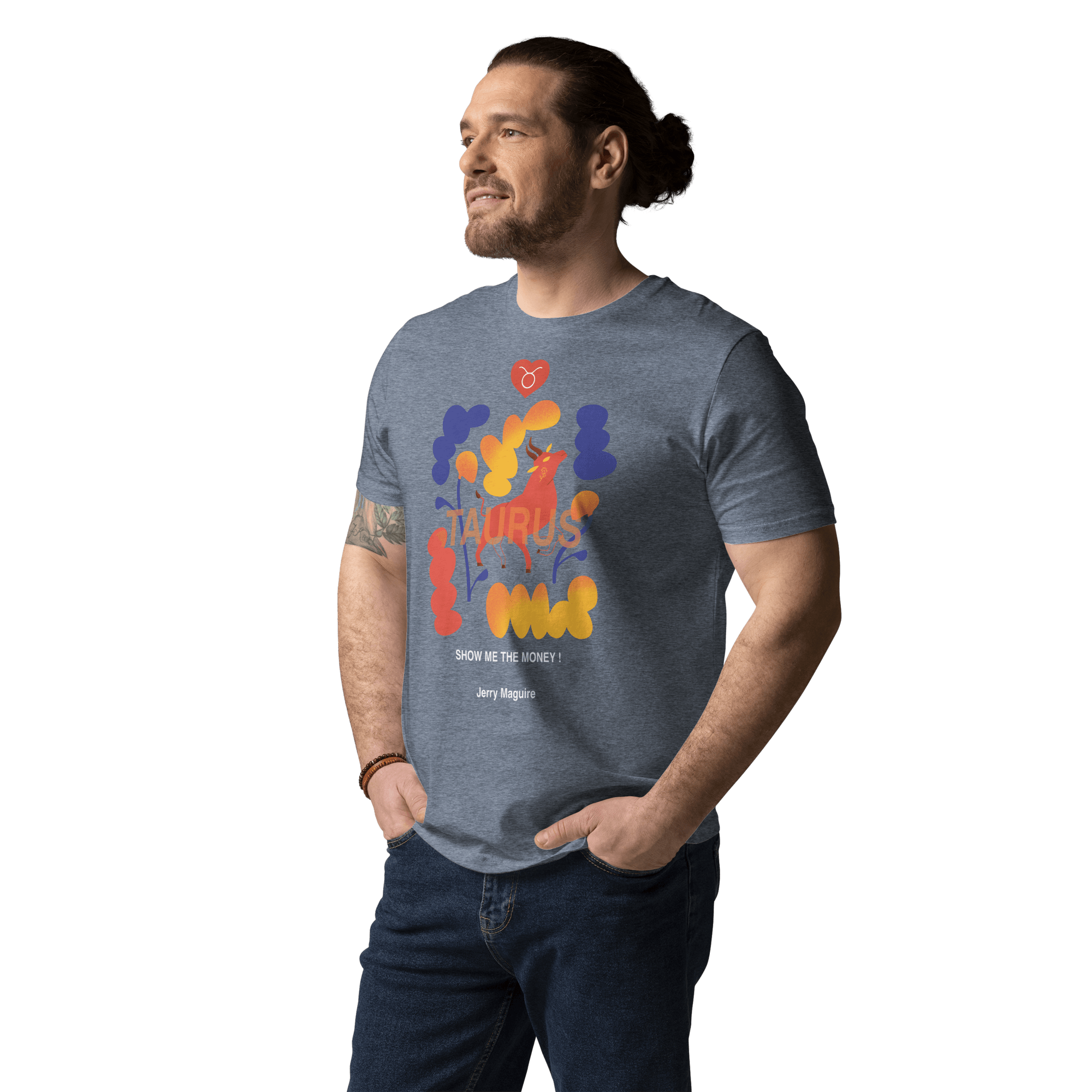 Taurus Unisex organic cotton t-shirt Jerry Maguire Edition - 