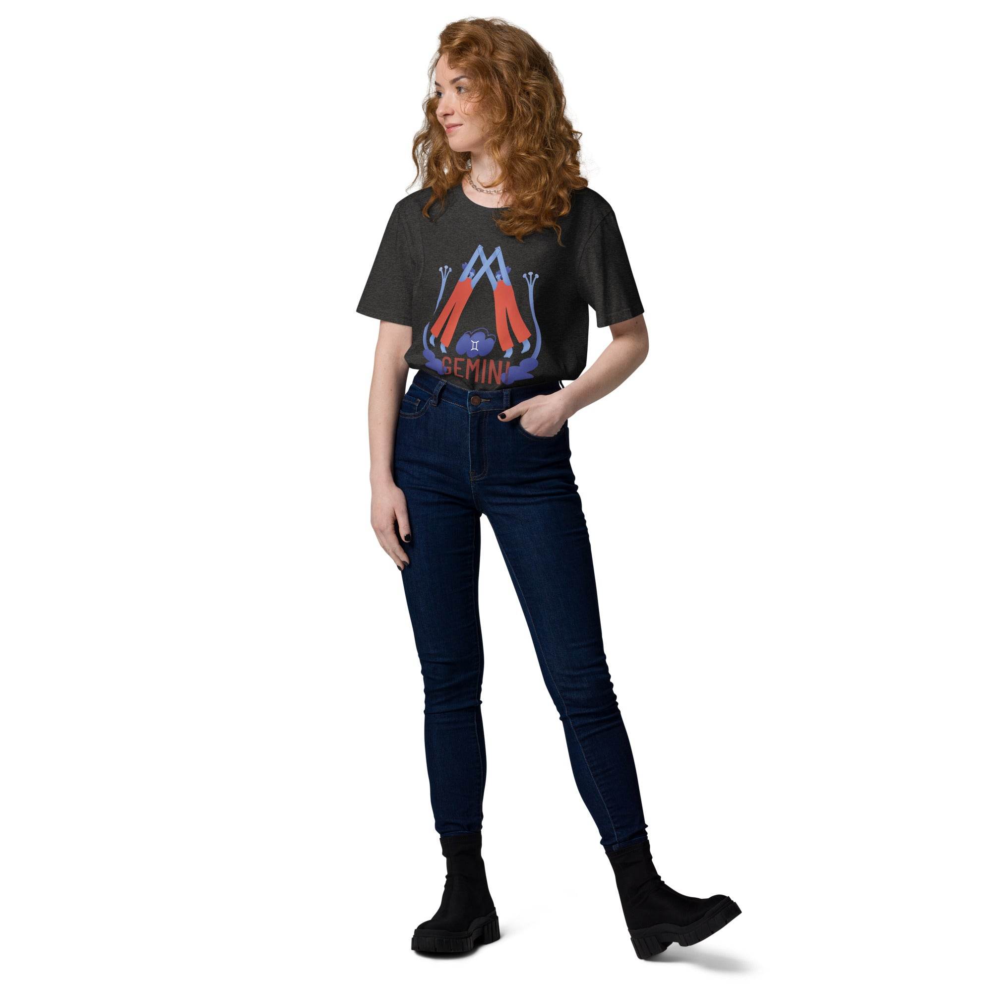 Gemini Unisex Organic Cotton T-Shirt - Raw Edition - 