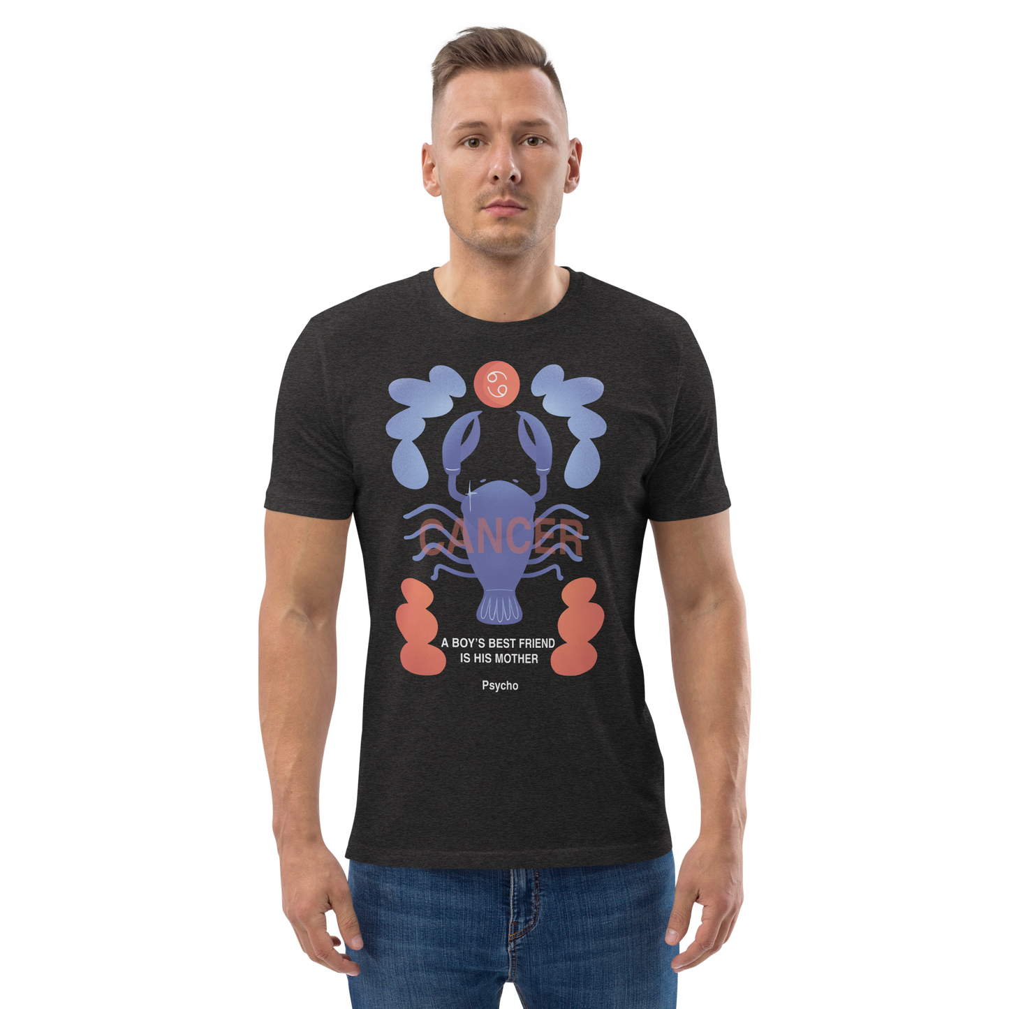 Cancer Unisex Organic Cotton T-Shirt - Psycho Edition