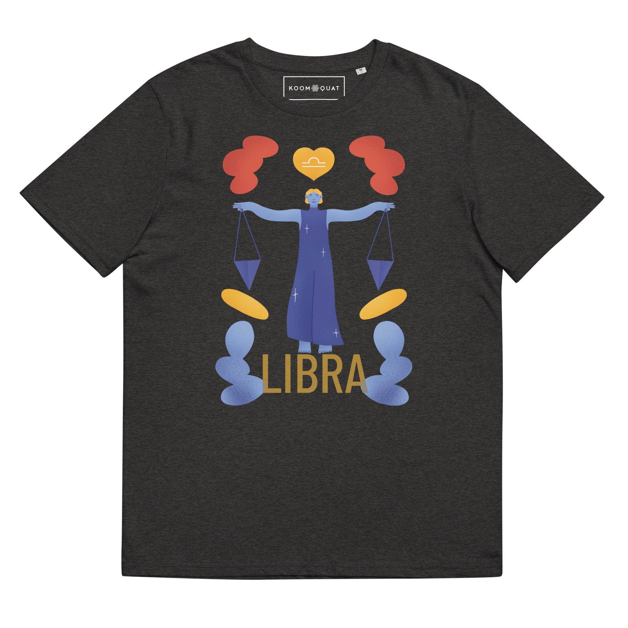 Libra Unisex Organic Cotton T-Shirt - Raw Edition - 