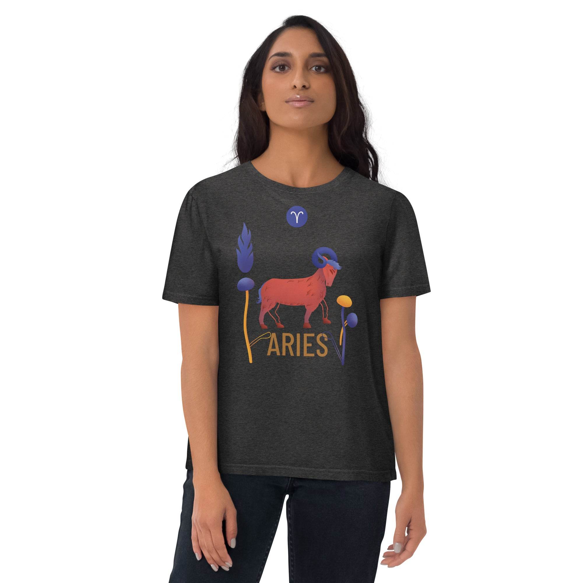 Aries Unisex Organic Cotton T-Shirt Raw - 