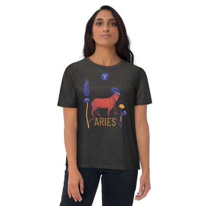 Aries Unisex Organic Cotton T-Shirt Raw