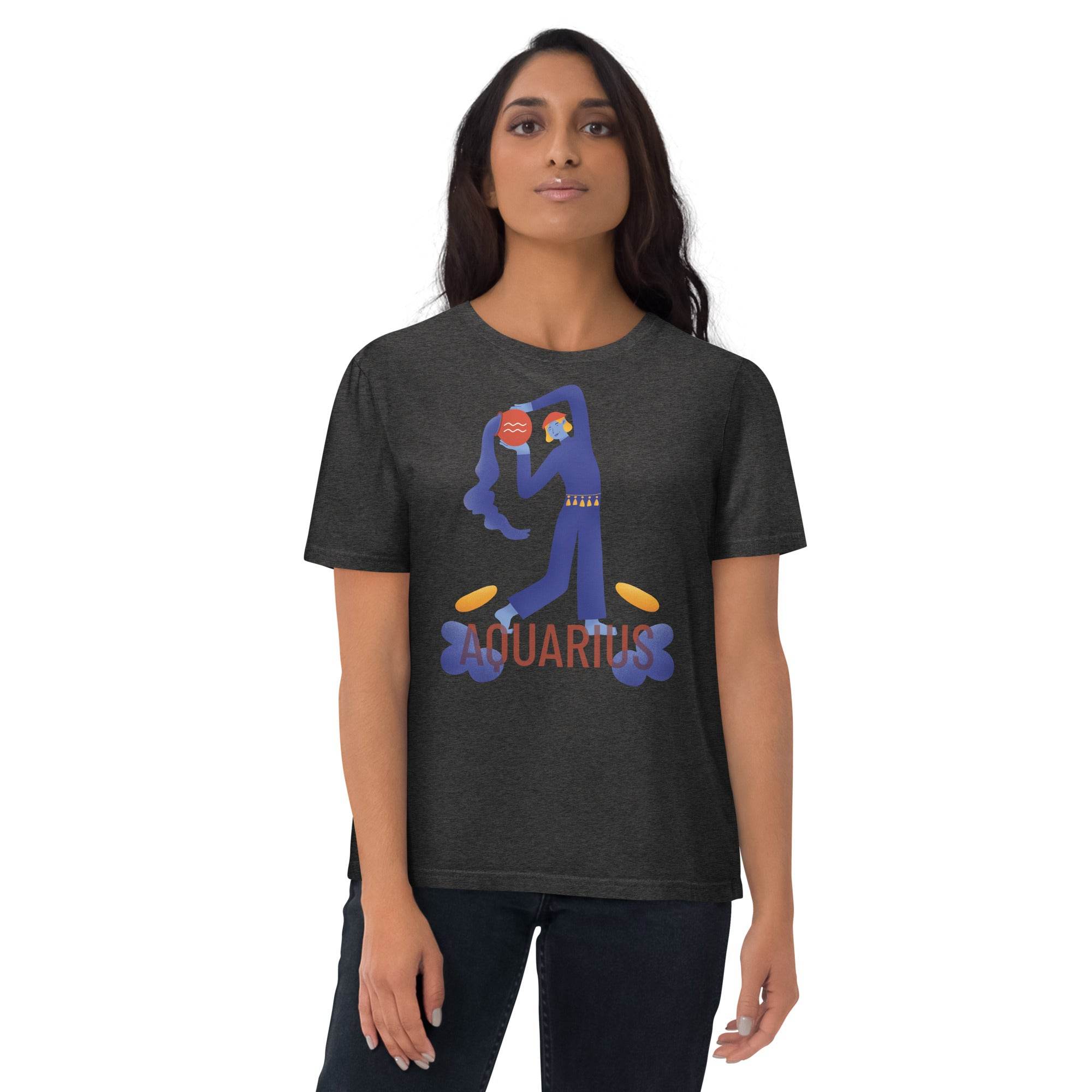 Aquarius Unisex Organic Cotton T-Shirt - Raw Edition - 
