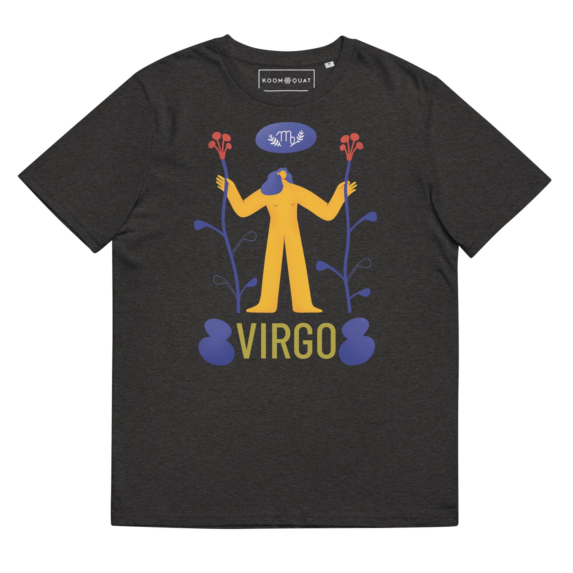 Virgo Unisex Organic Cotton T-Shirt - Raw Edition - 
