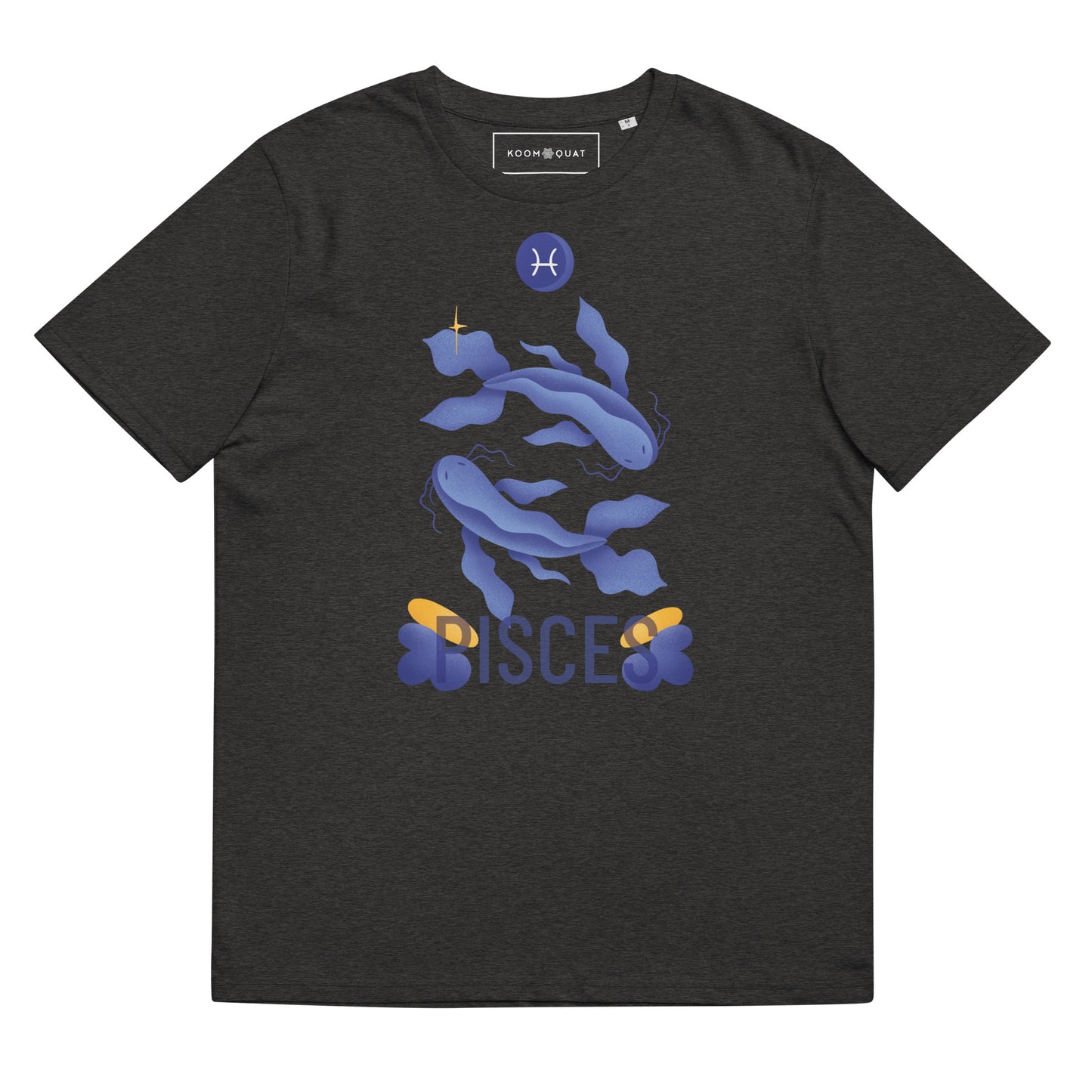 Pisces Unisex Organic Cotton T-Shirt - Raw Edition