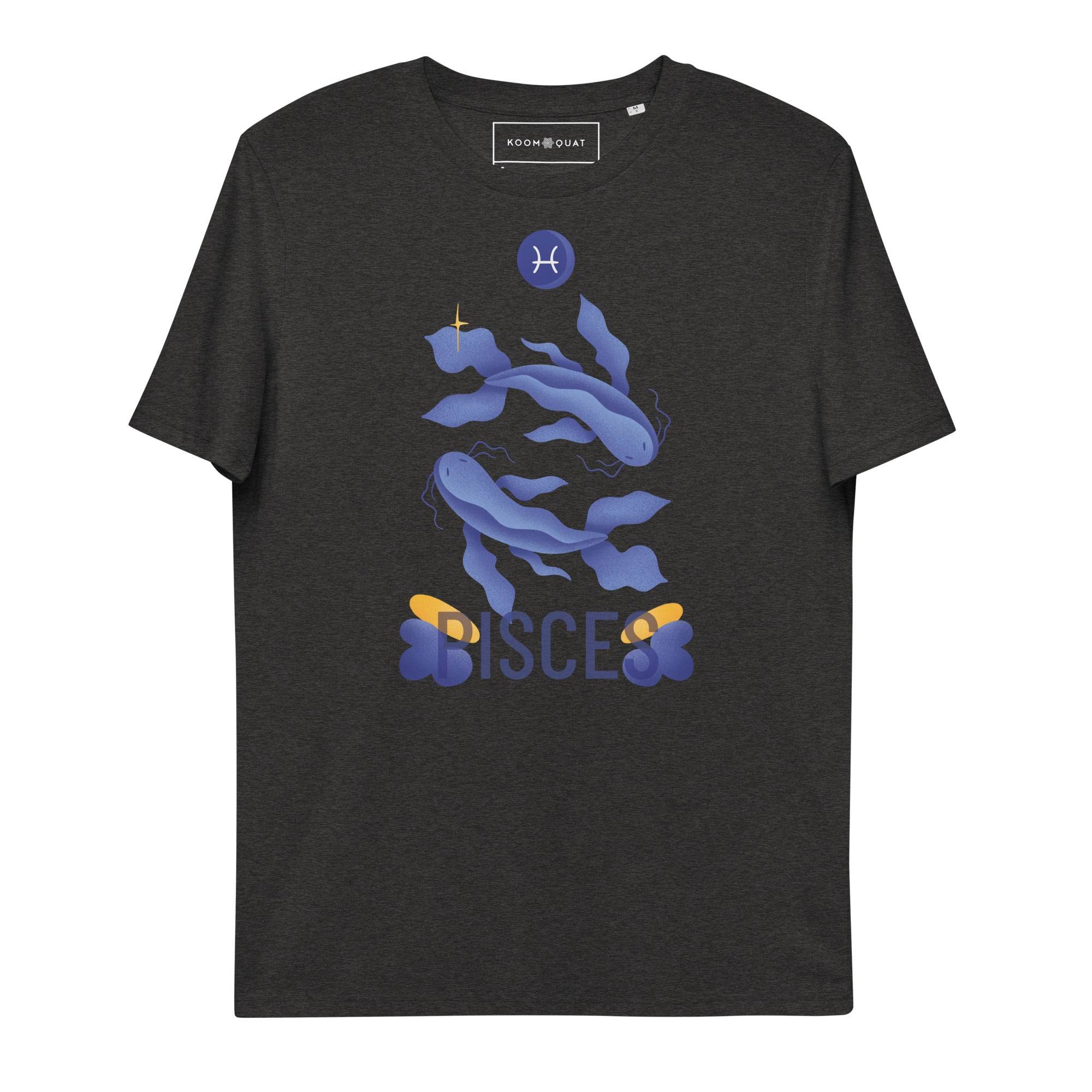Pisces Unisex Organic Cotton T-Shirt - Raw Edition - 