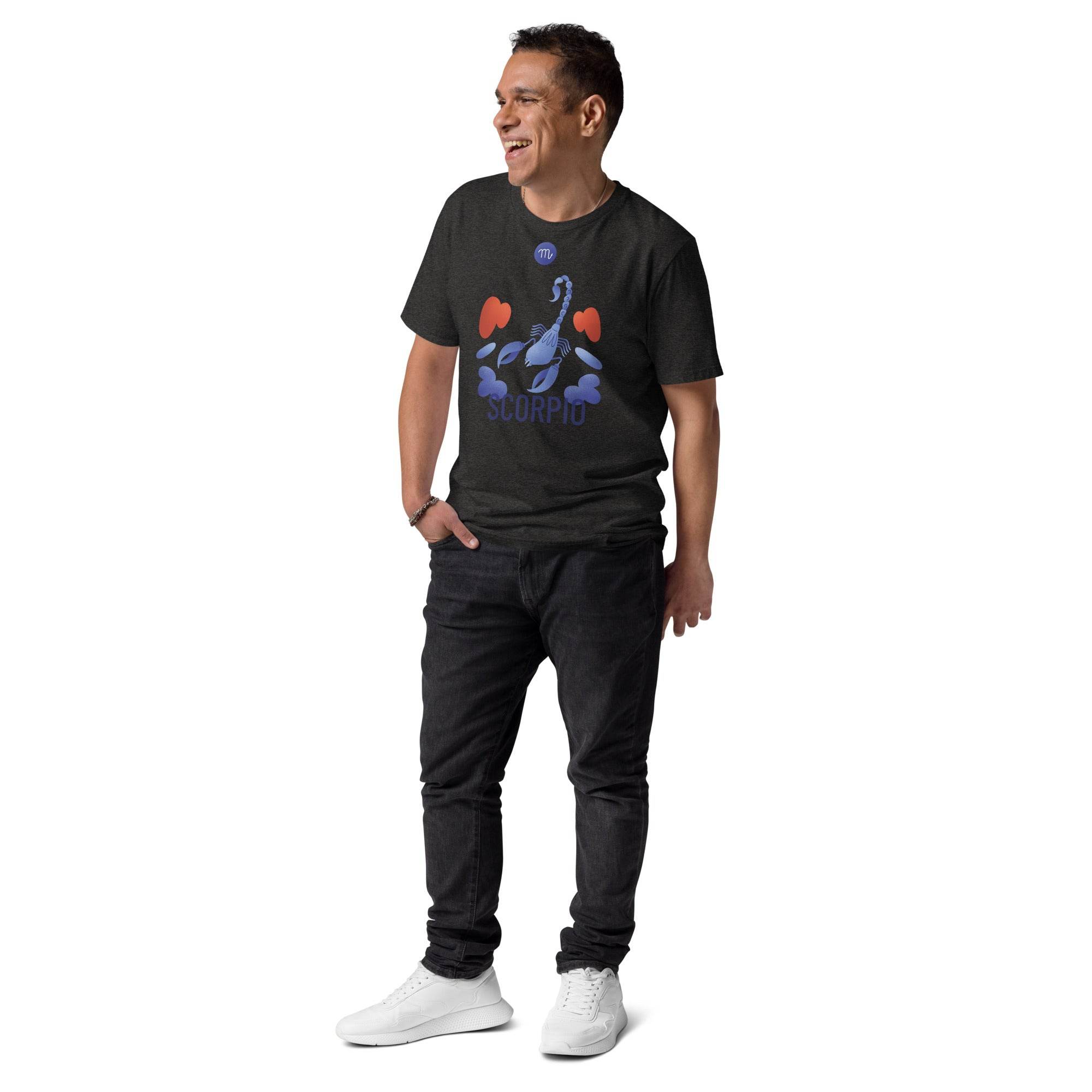 Scorpio Unisex Organic Cotton T-Shirt - Raw Edition - 