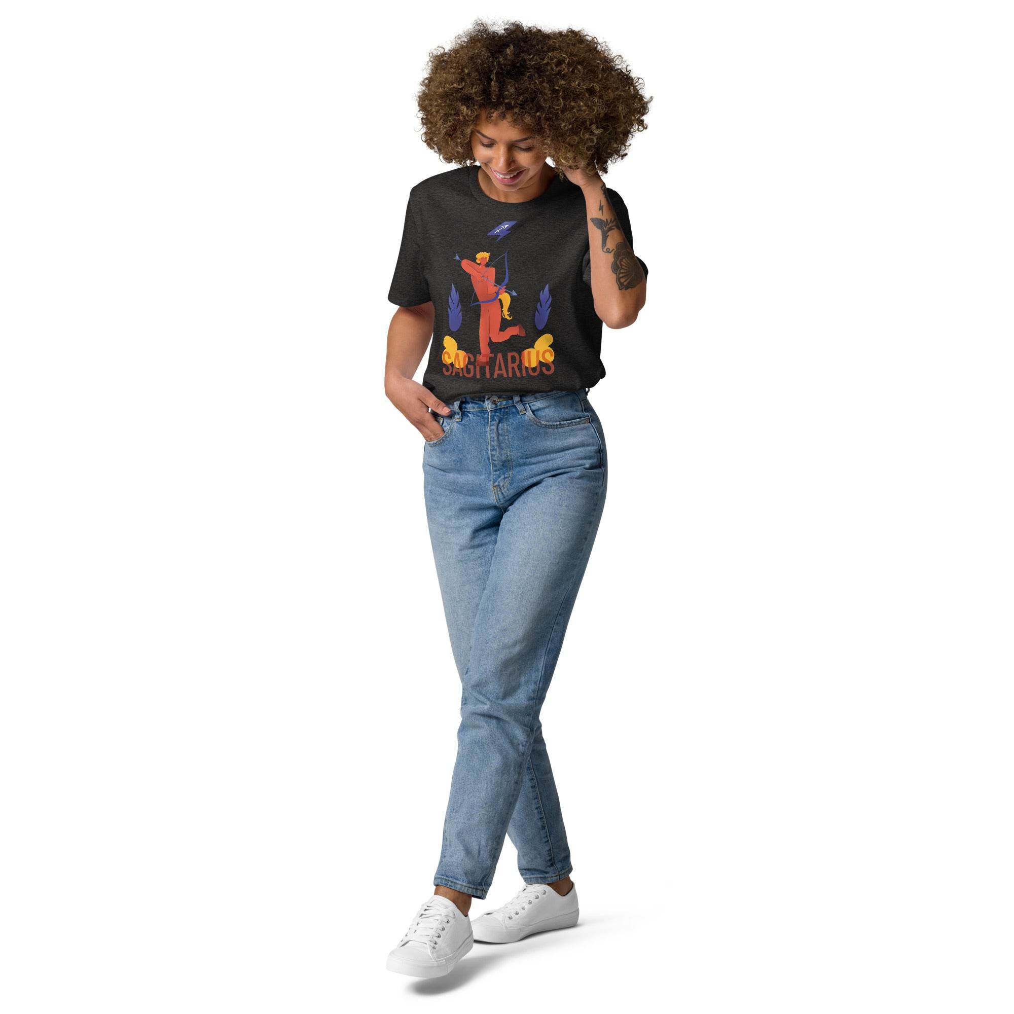 Sagittarius Unisex Organic Cotton T-Shirt - Raw Edition - 