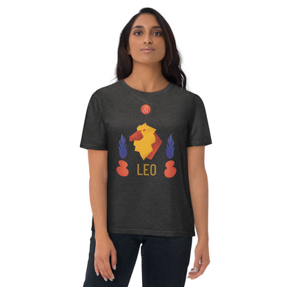 Leo Unisex Organic Cotton T-Shirt - Raw Edition