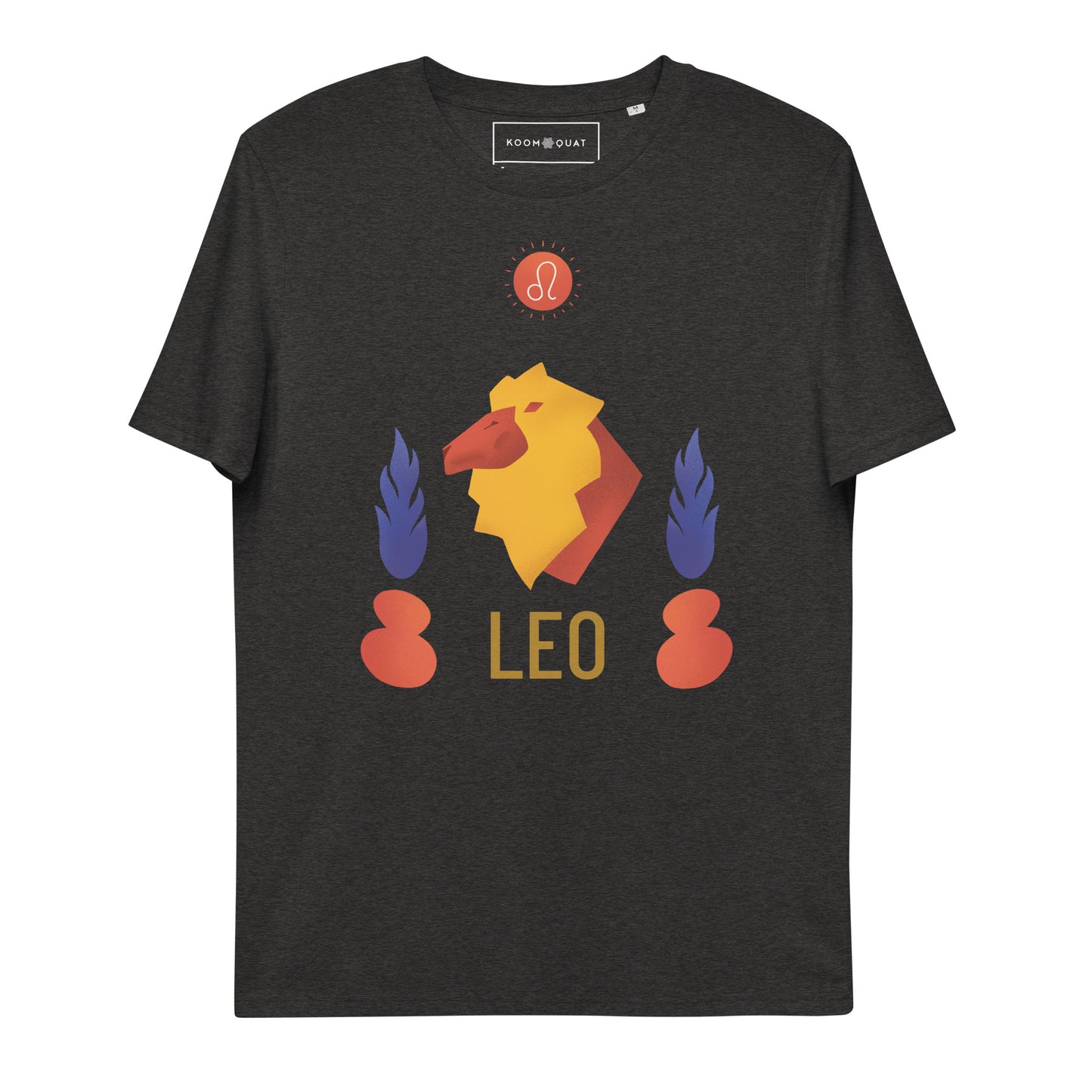 Leo Unisex Organic Cotton T-Shirt - Raw Edition