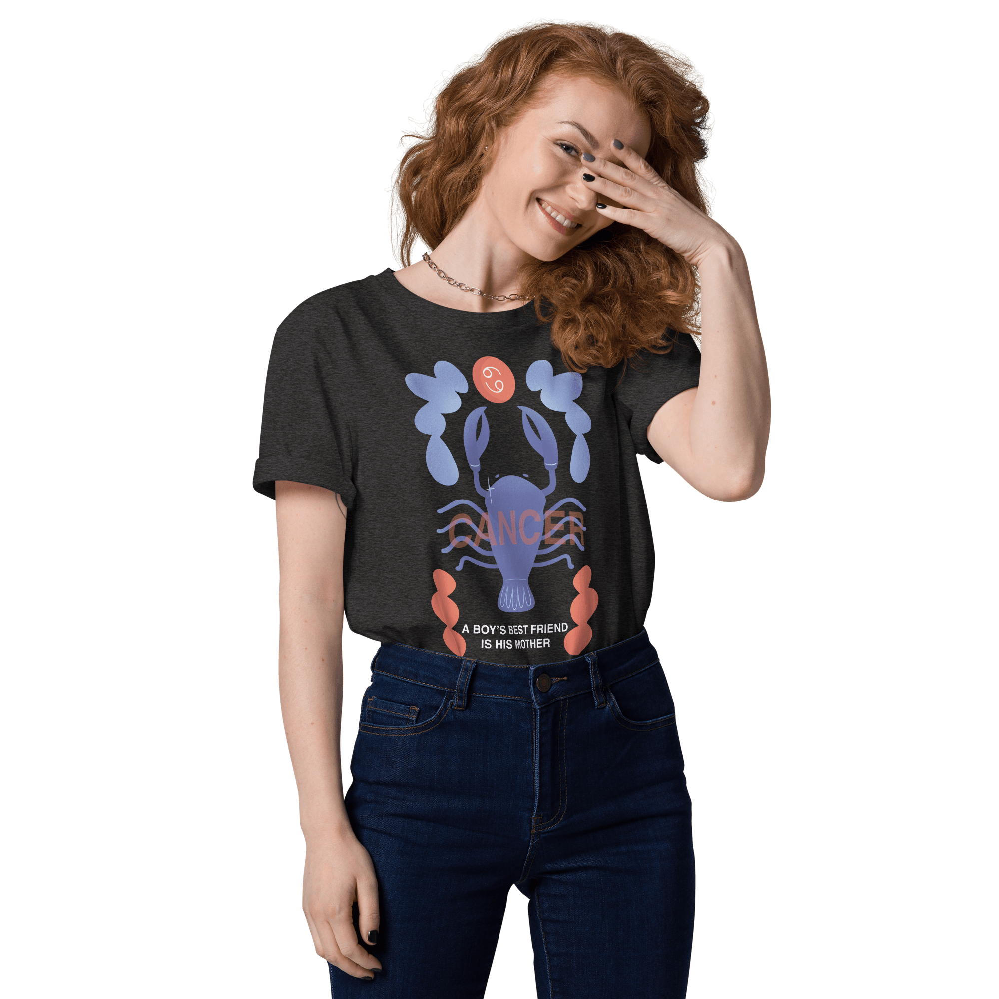 Cancer Unisex Organic Cotton T-Shirt - Psycho Edition - 