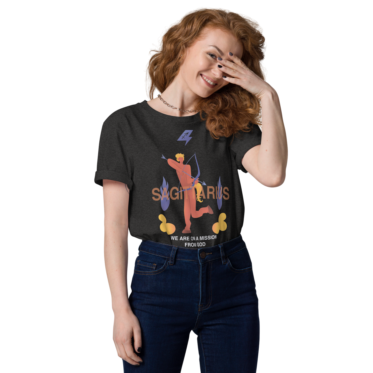 Sagittarius Unisex Organic Cotton T-Shirt - The Blues Brothers Edition