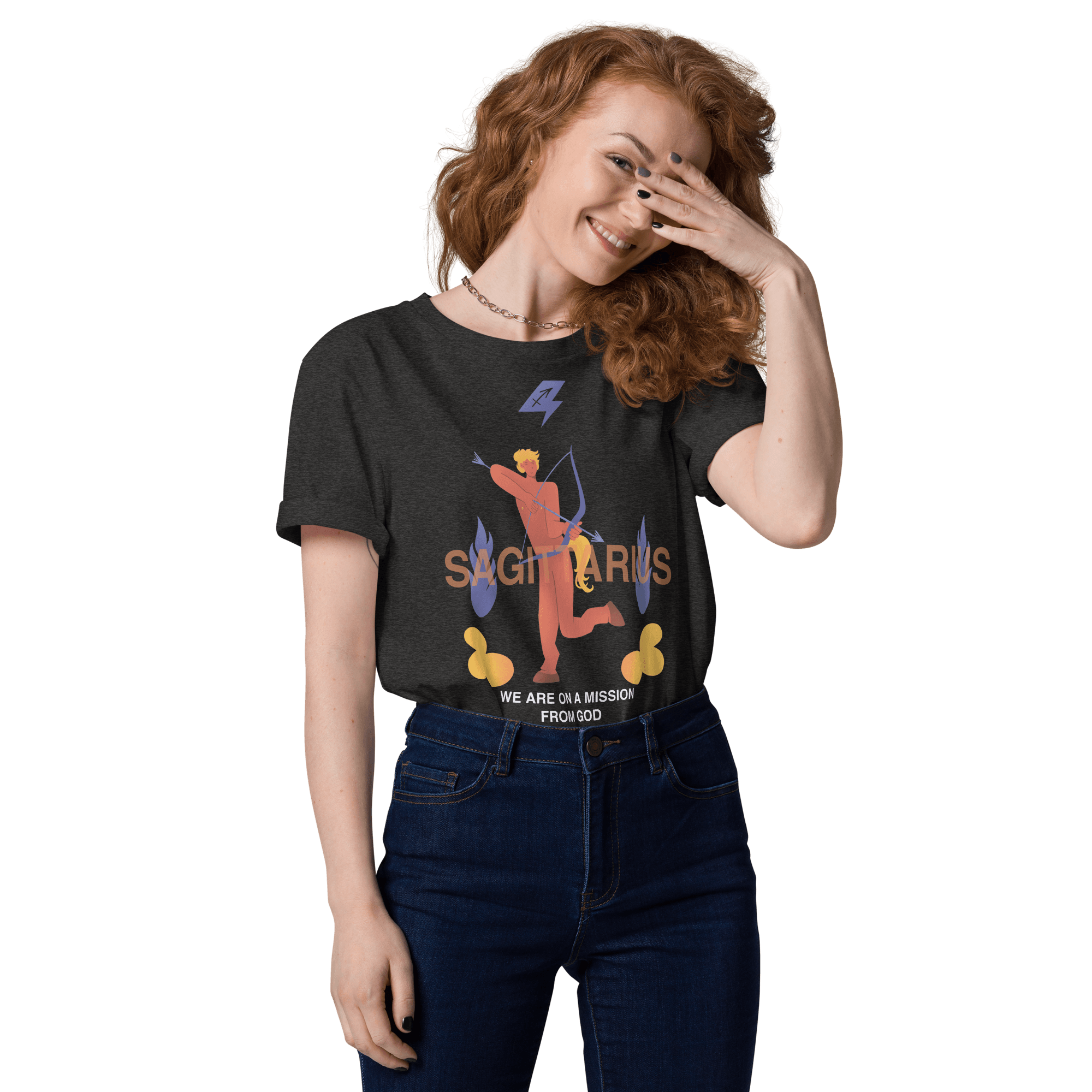 Sagittarius Unisex Organic Cotton T-Shirt - The Blues Brothers Edition - 