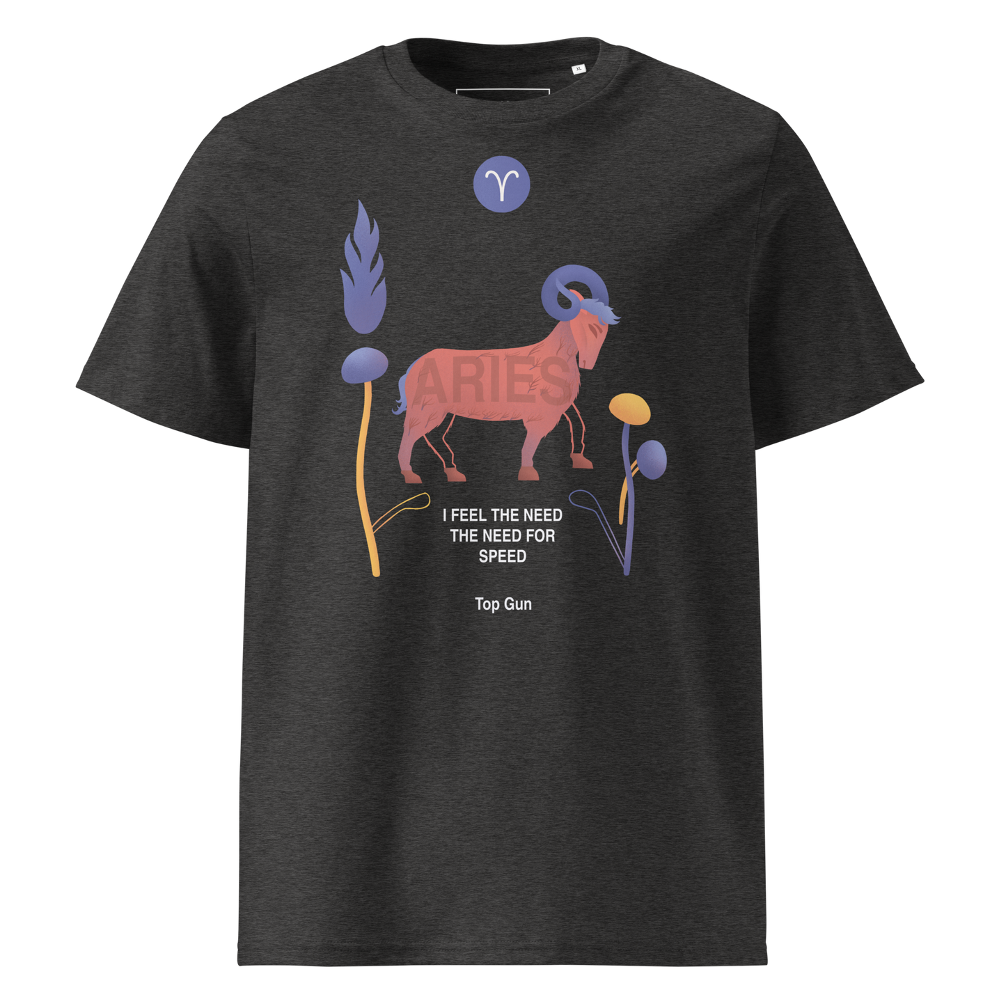 ARIES Unisex Organic Cotton T-Shirt Top Gun - Edition