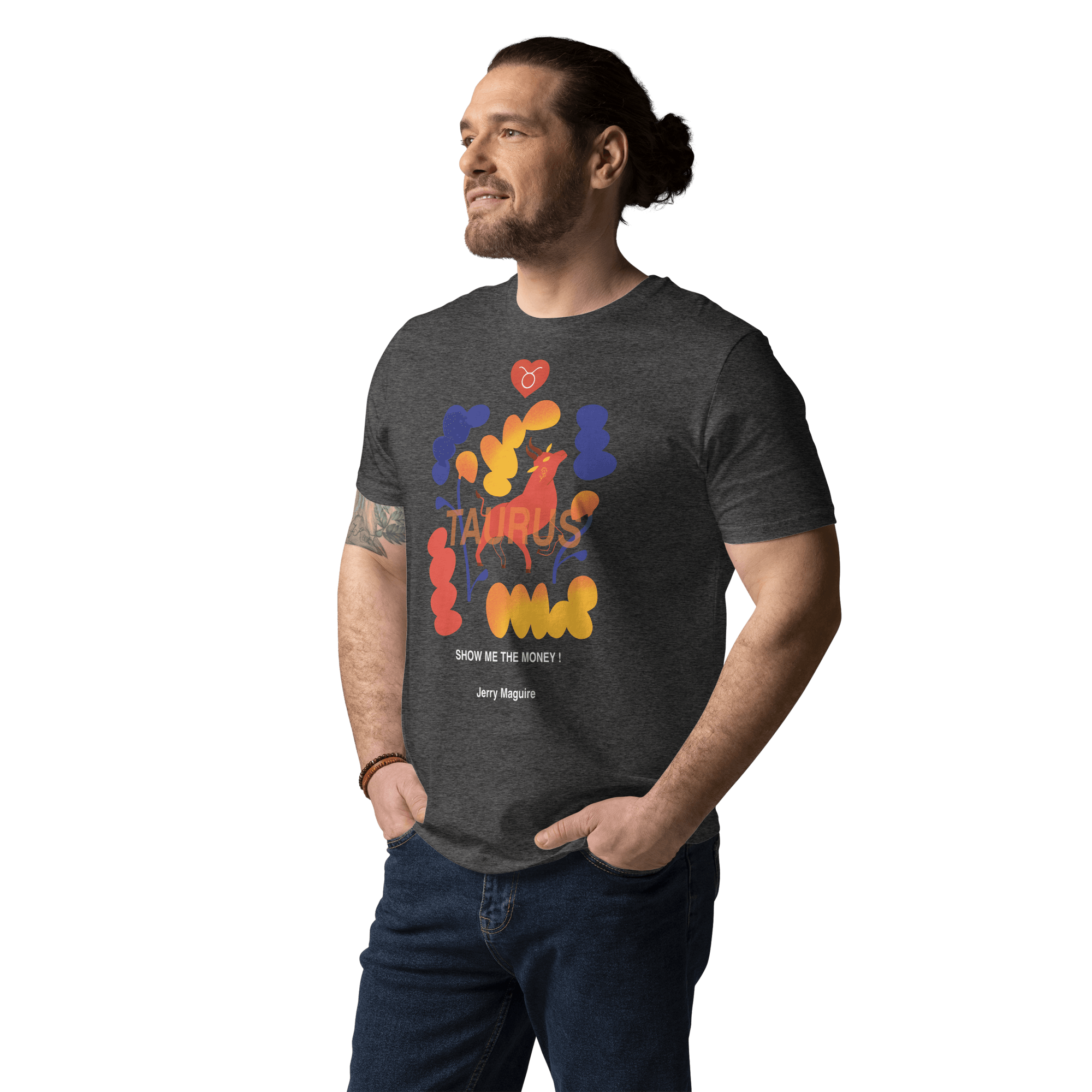 Taurus Unisex organic cotton t-shirt Jerry Maguire Edition - 