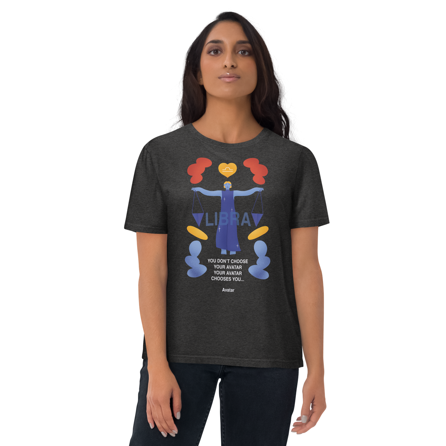 Libra Unisex Organic Cotton T-Shirt - Avatar Edition