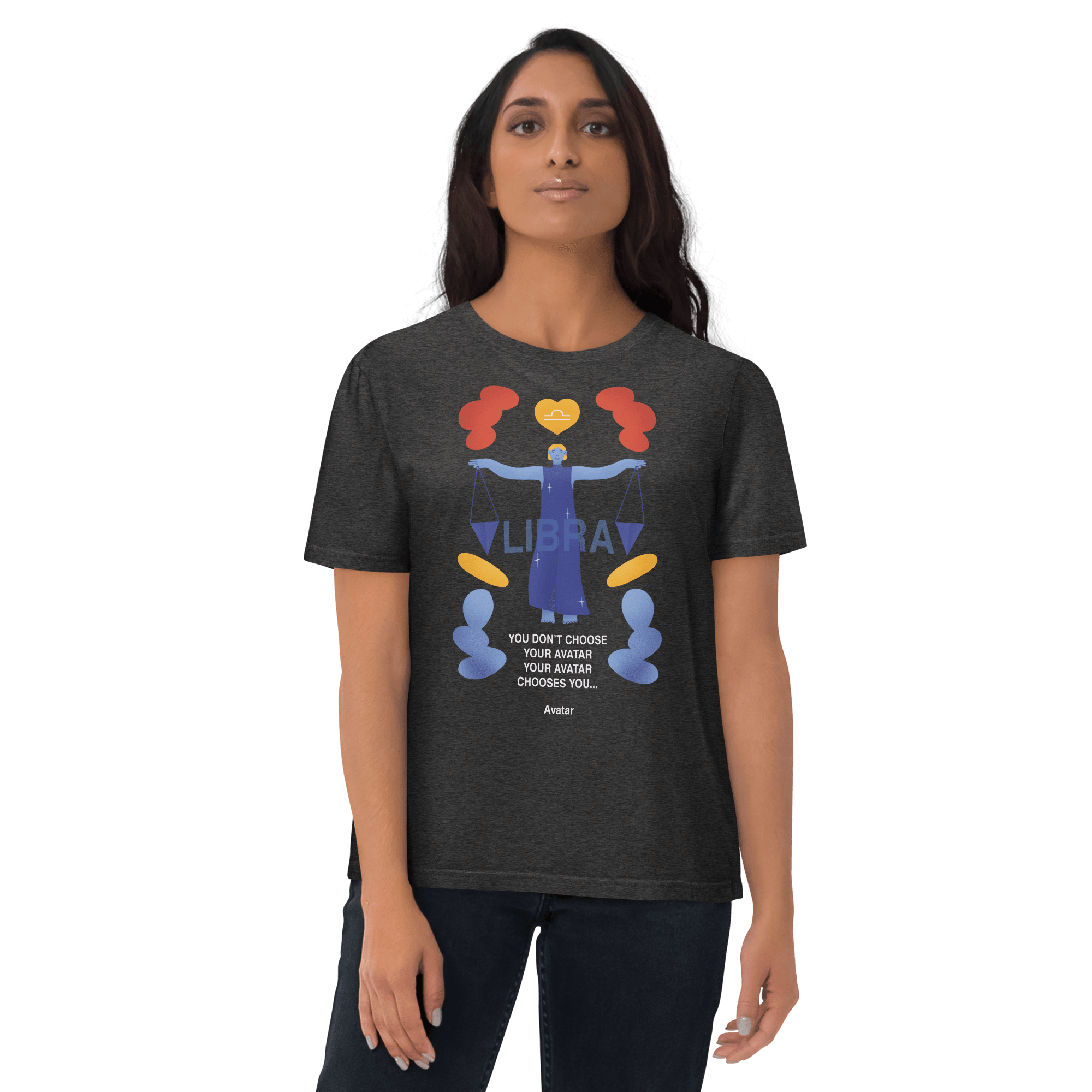 Libra Unisex Organic Cotton T-Shirt - Avatar Edition - 