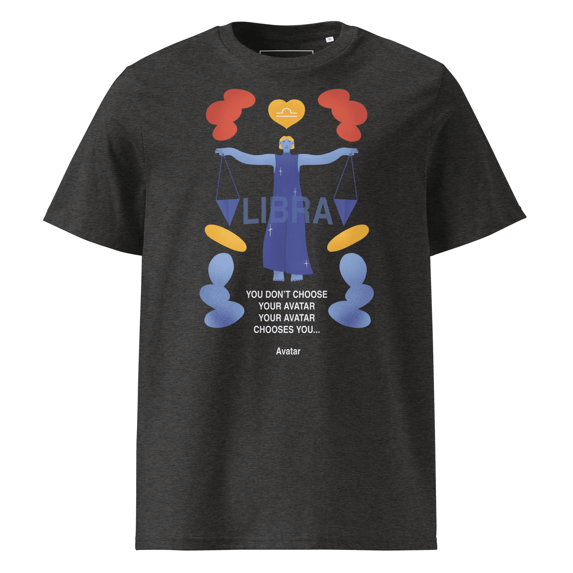 Libra Unisex Organic Cotton T-Shirt - Avatar Edition - 