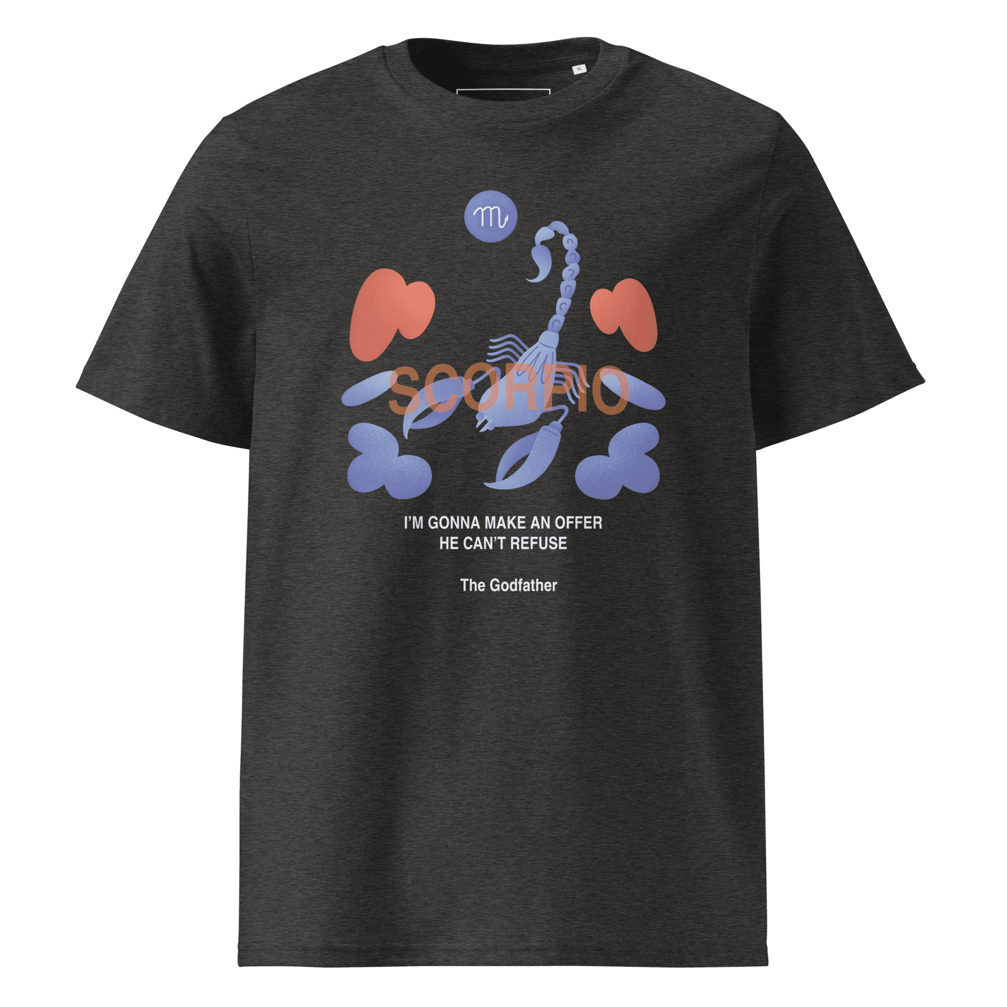 SCORPIO Unisex organic cotton t-shirt Godfather B - 