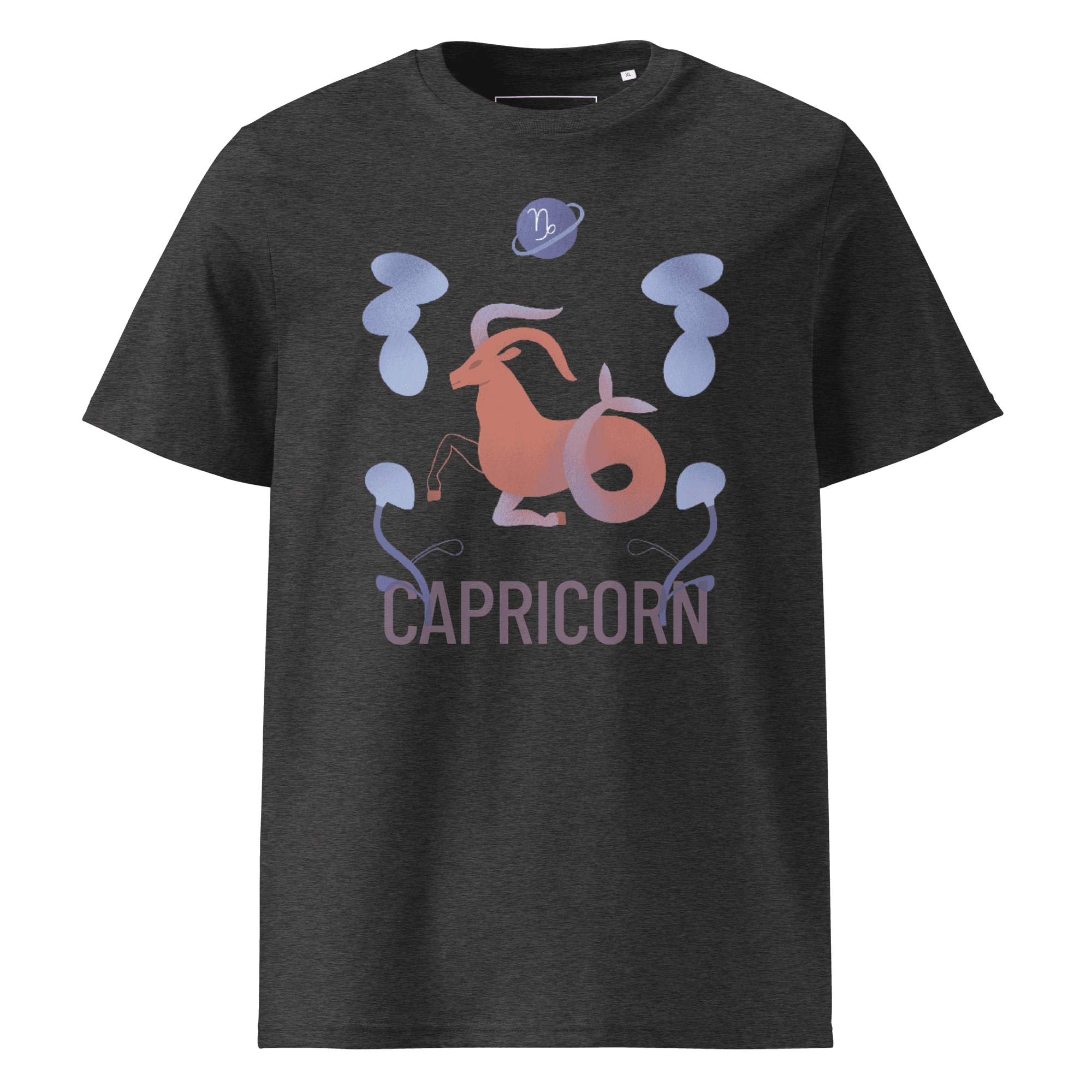 Capricorn Unisex Organic Cotton T-Shirt - Raw Edition - 