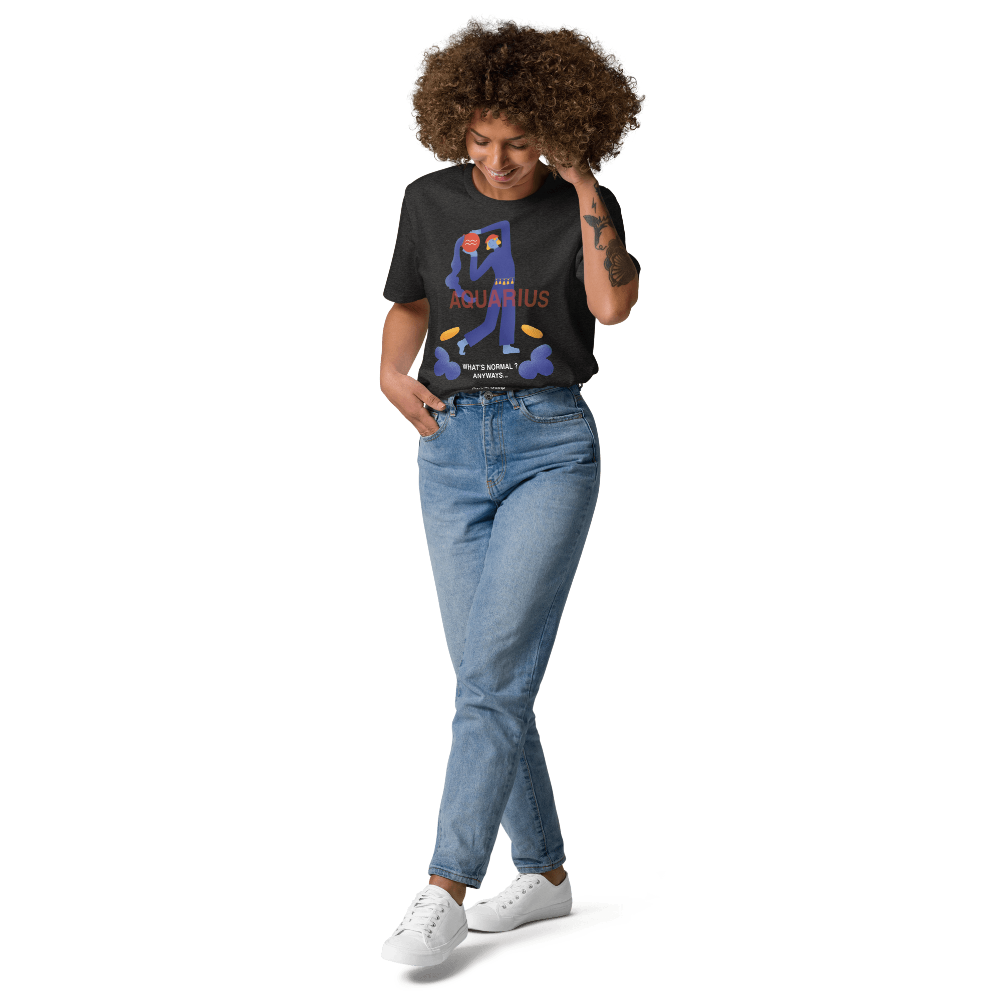 Aquarius Unisex Organic Cotton T-Shirt - Forrest Gump Edition - 