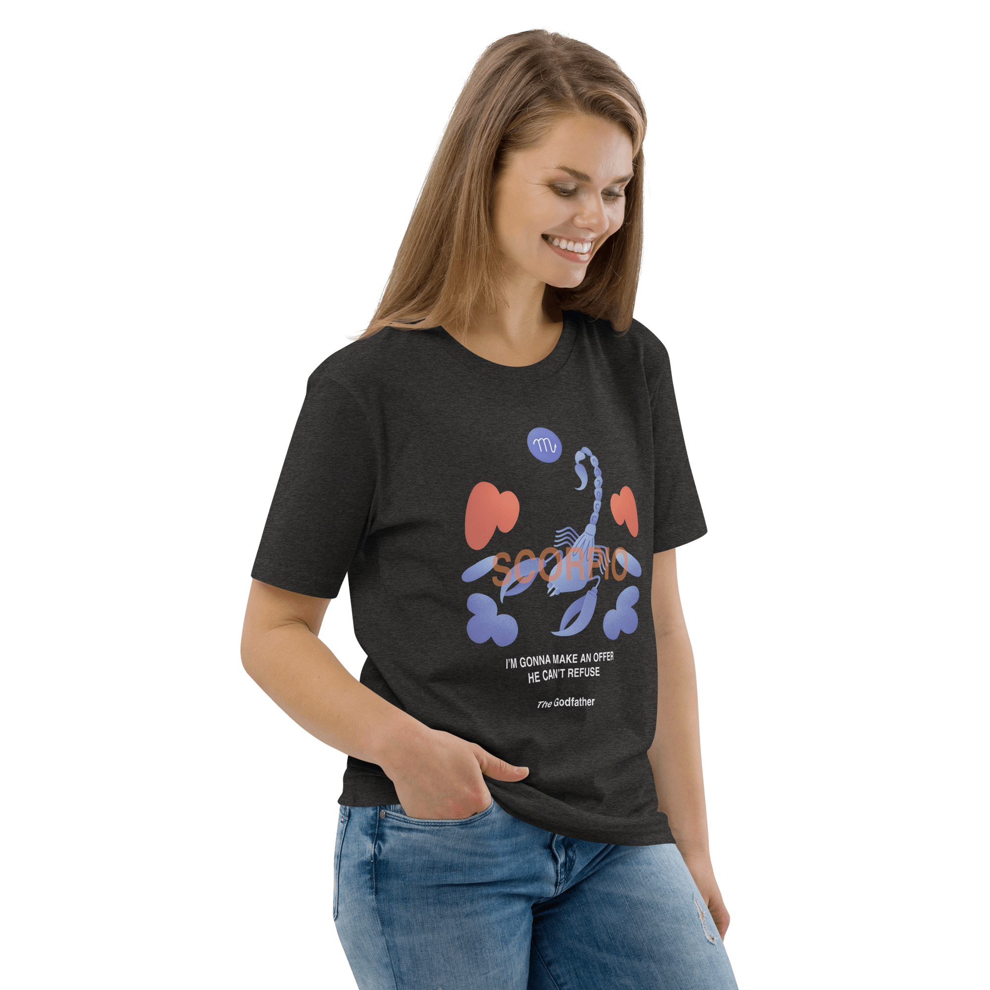 SCORPIO Unisex organic cotton t-shirt Godfather B - 