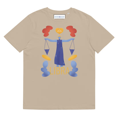 Libra Unisex Organic Cotton T-Shirt - Raw Edition