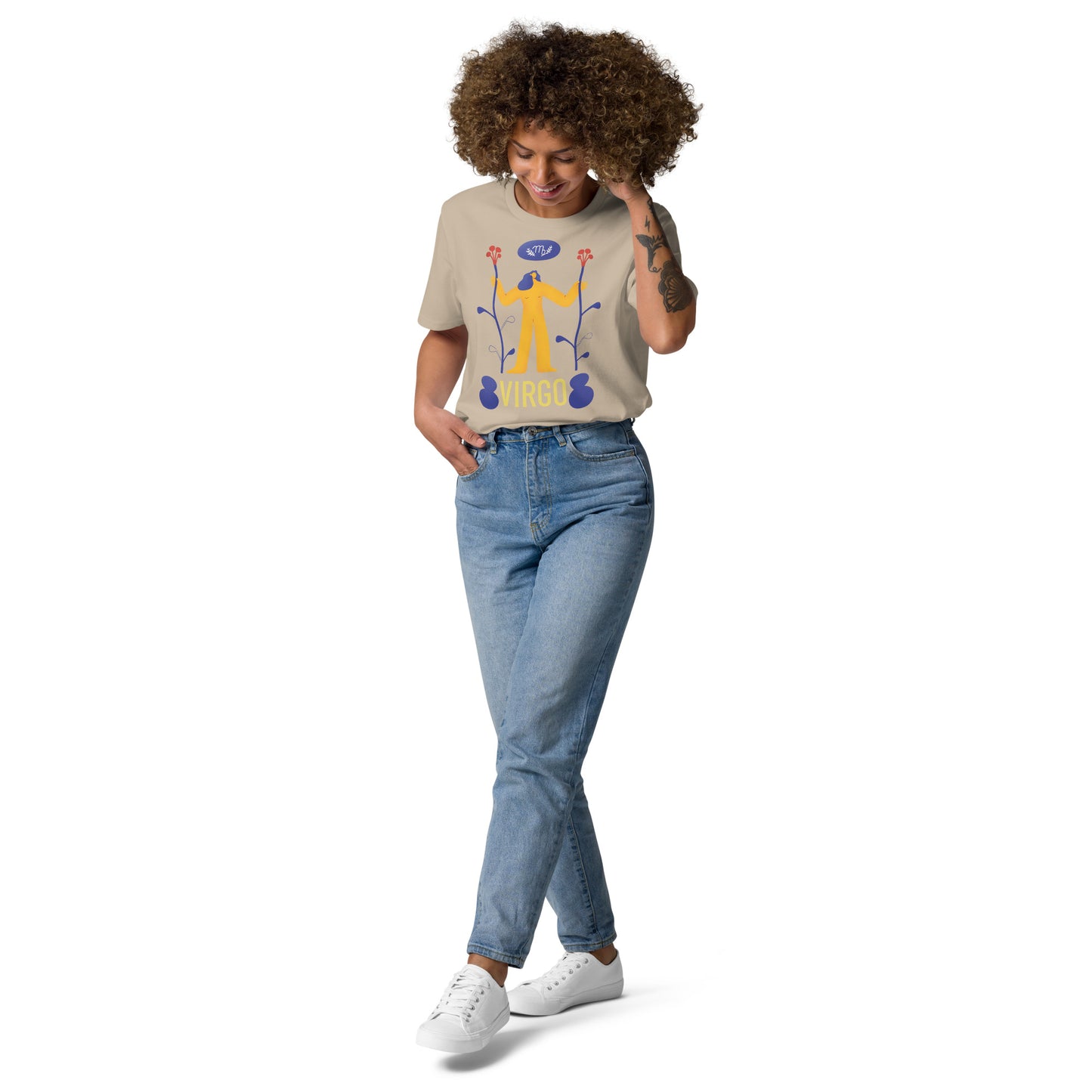 Virgo Unisex Organic Cotton T-Shirt - Raw Edition