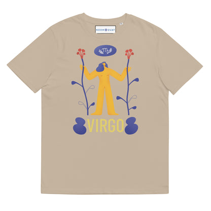 Virgo Unisex Organic Cotton T-Shirt - Raw Edition